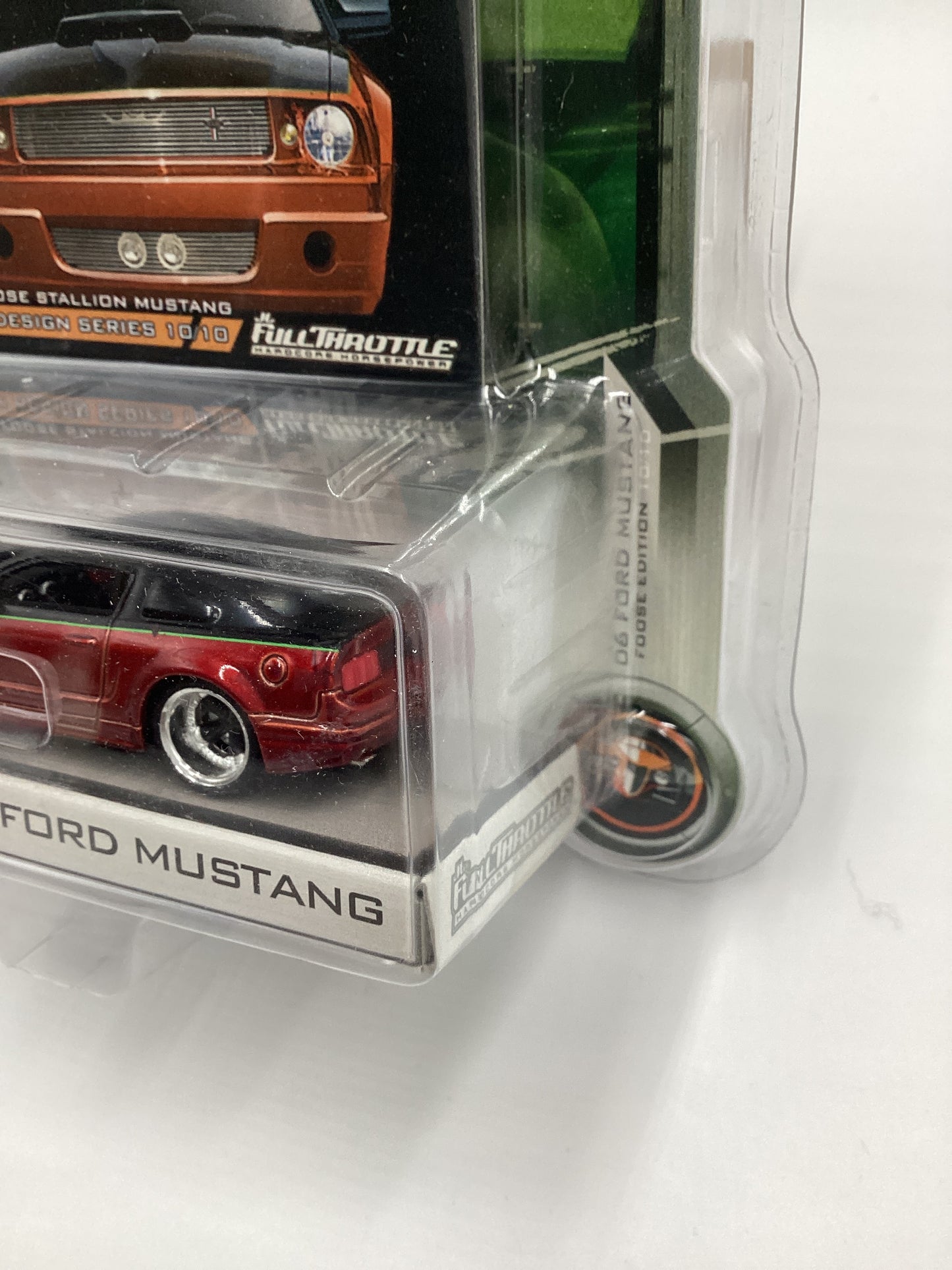 Foose Design Full Throttle #10 Stallion Ford Mustang Red/Black 213D