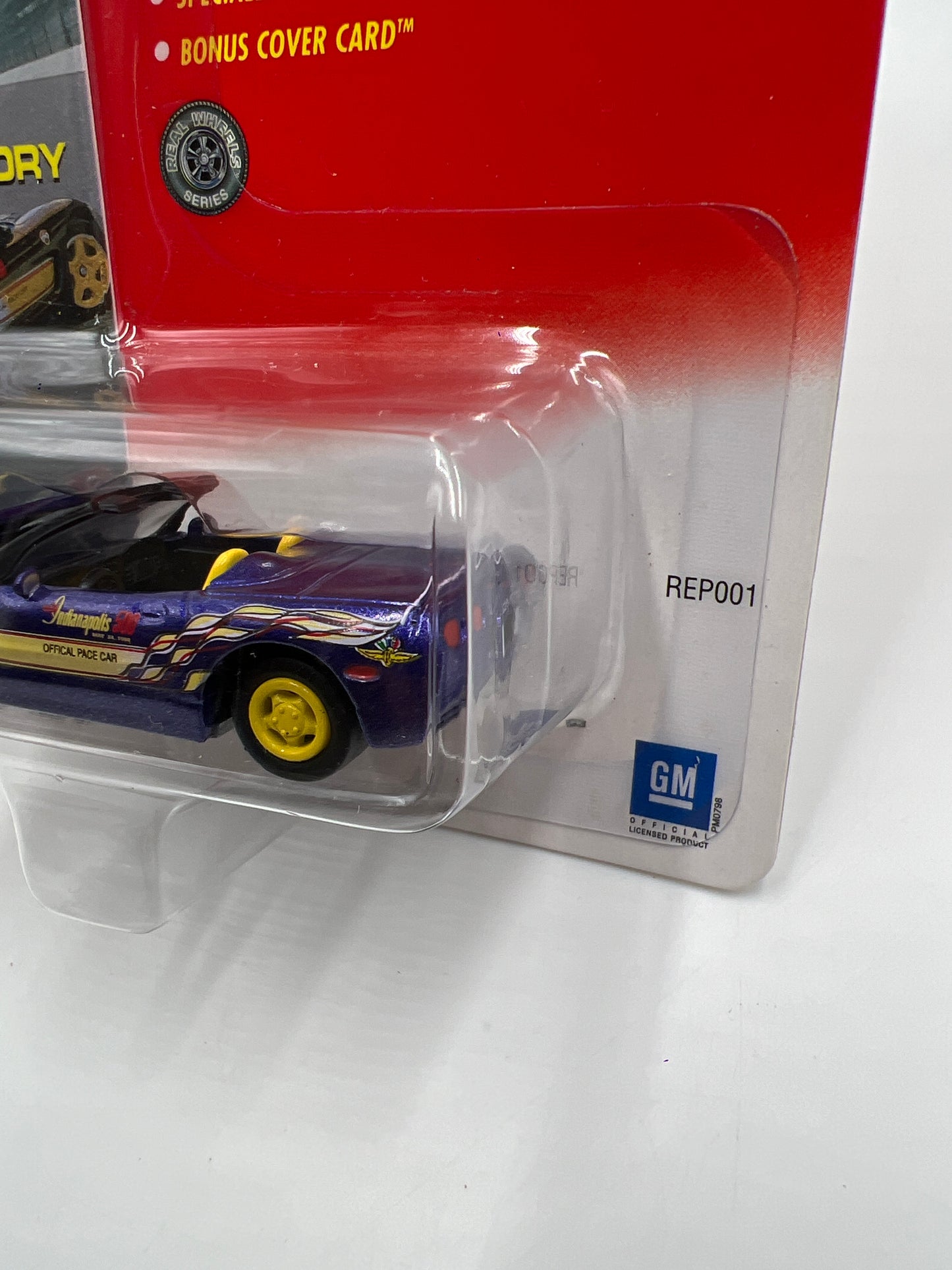 Johnny Lightning Vette 1998 Corvette Pace Car Blue 219E