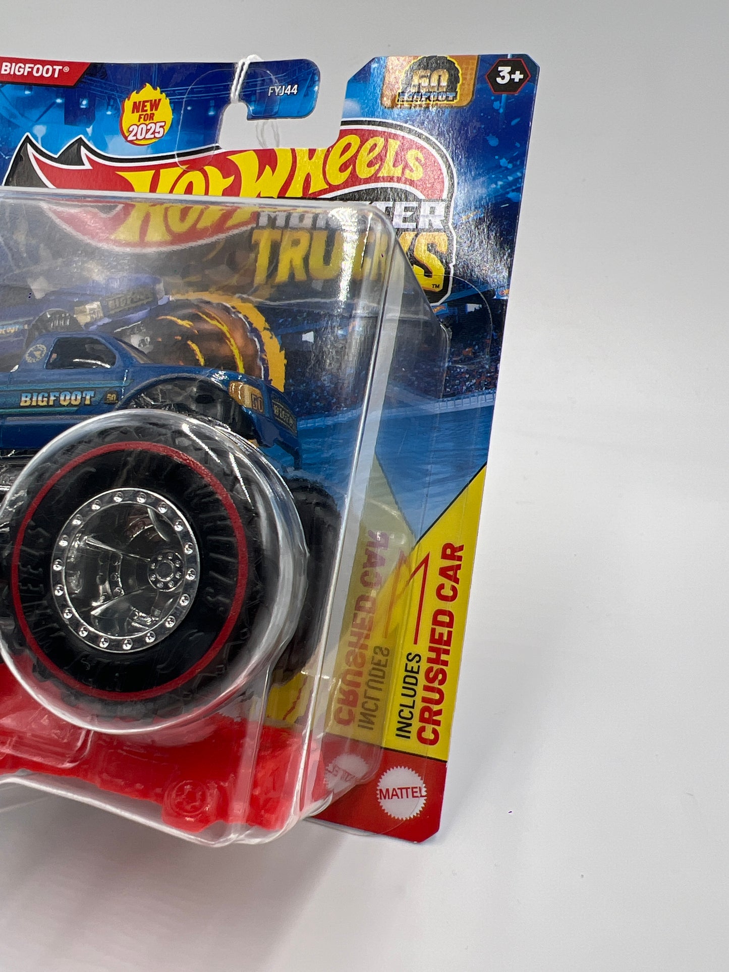 2025 Hot Wheels Monster Trucks Treasure Hunt Bigfoot Blue