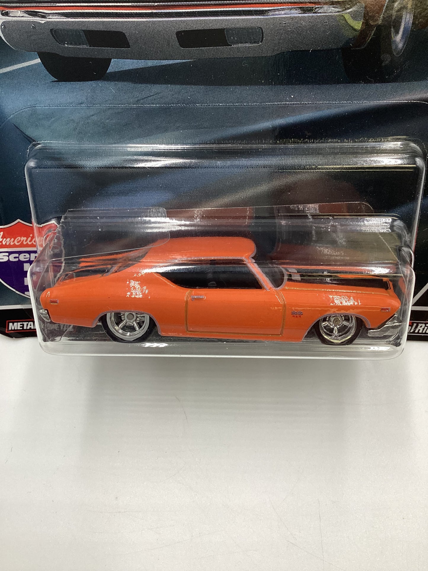 Hot wheels Premium American Scene #2 69 Chevelle SS 396 Orange 252G