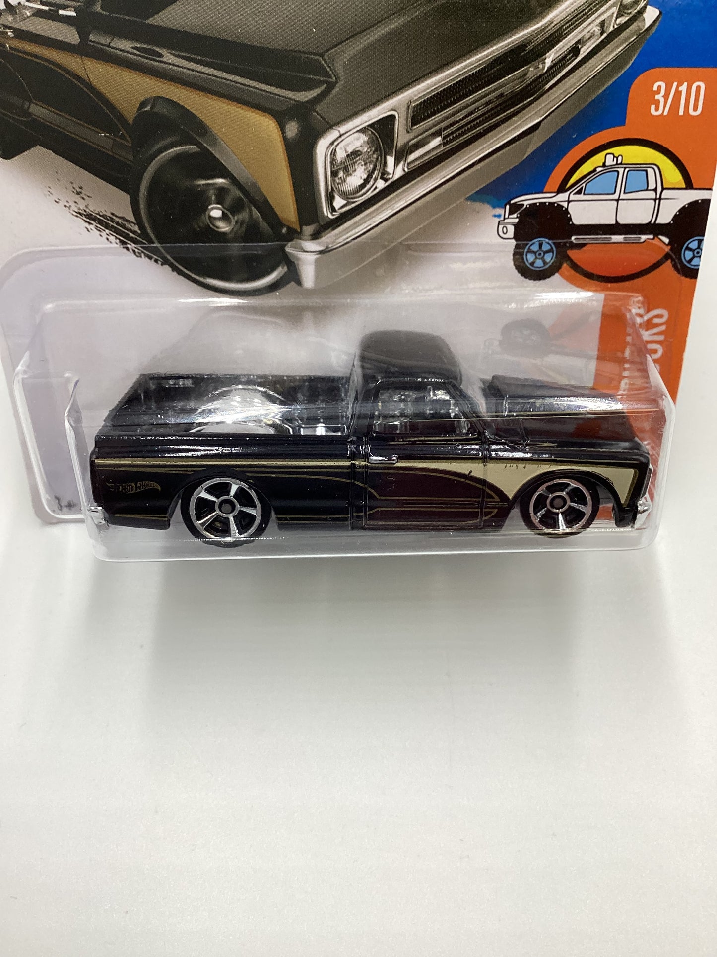 2016 Hot Wheels #143 67 Chevy C10 Black 13D