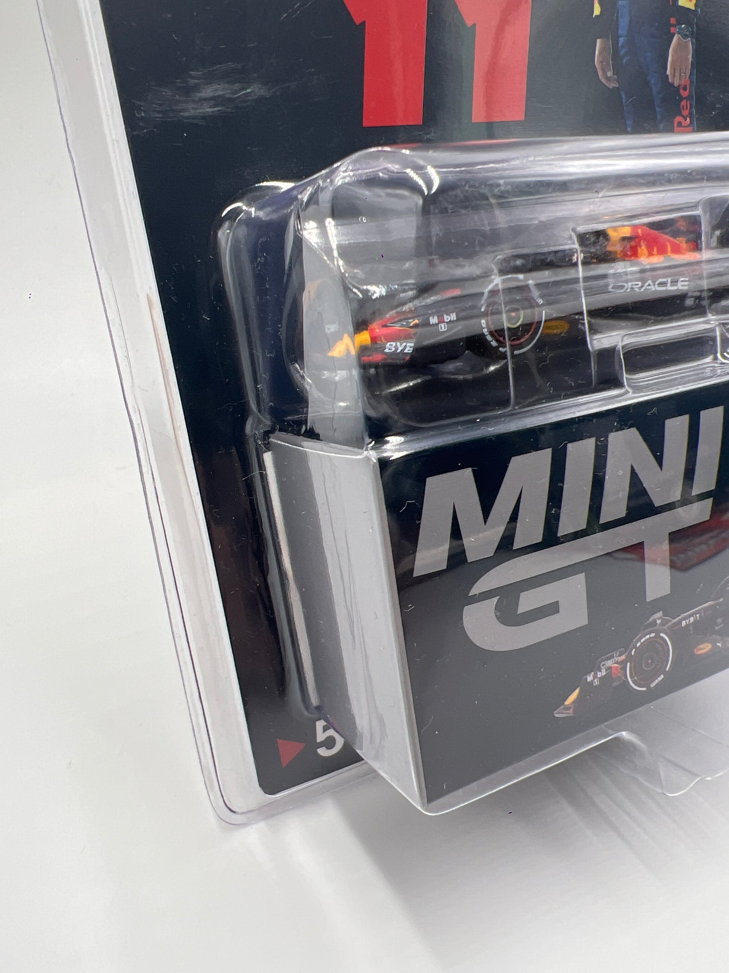 Mini GT Oracle Red Bull Racing #538 RB18 #11 Sergio Perez 2022 3rd Place Formula 1