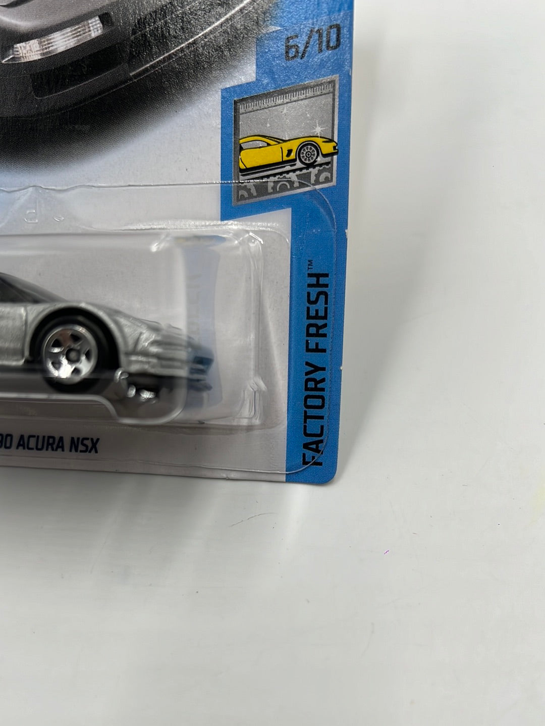 2018 Hot Wheels #4 90 Acura NSX Silver 108C