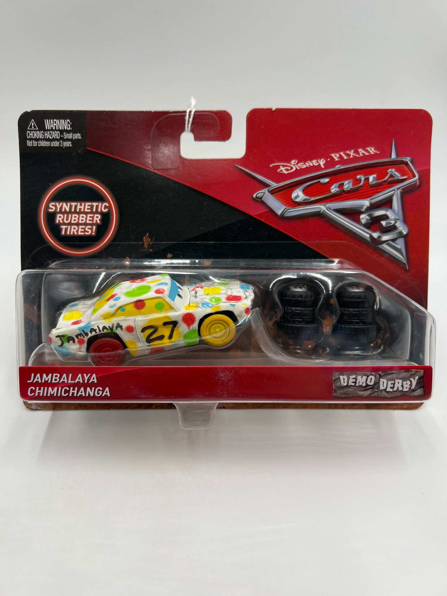 Disney Pixar Cars 3 Demo Derby Jambalaya Chimichanga 142B