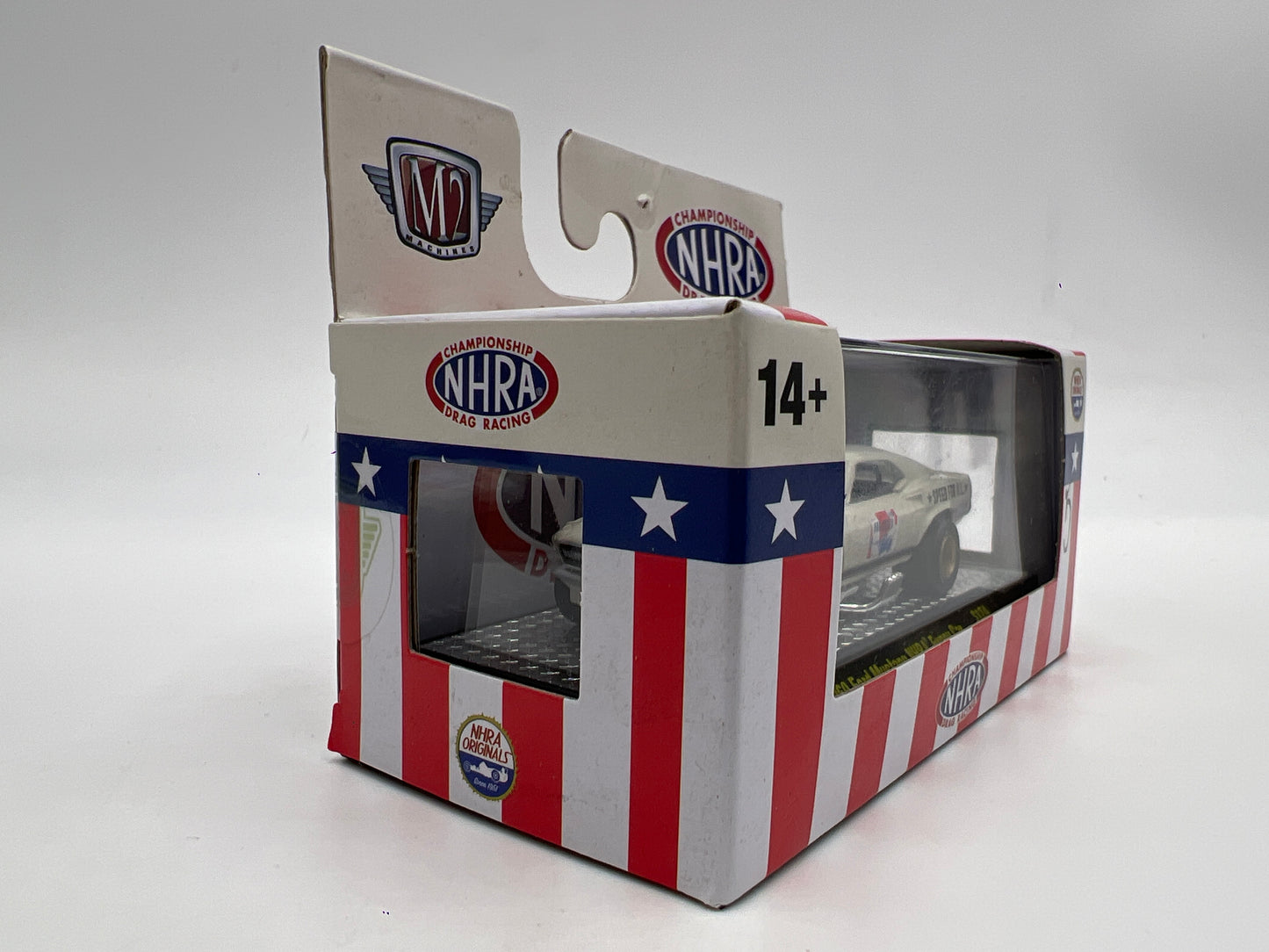 M2 Machines OReillys Exclusive 1969 Ford Mustang NHRA Funny Car S124