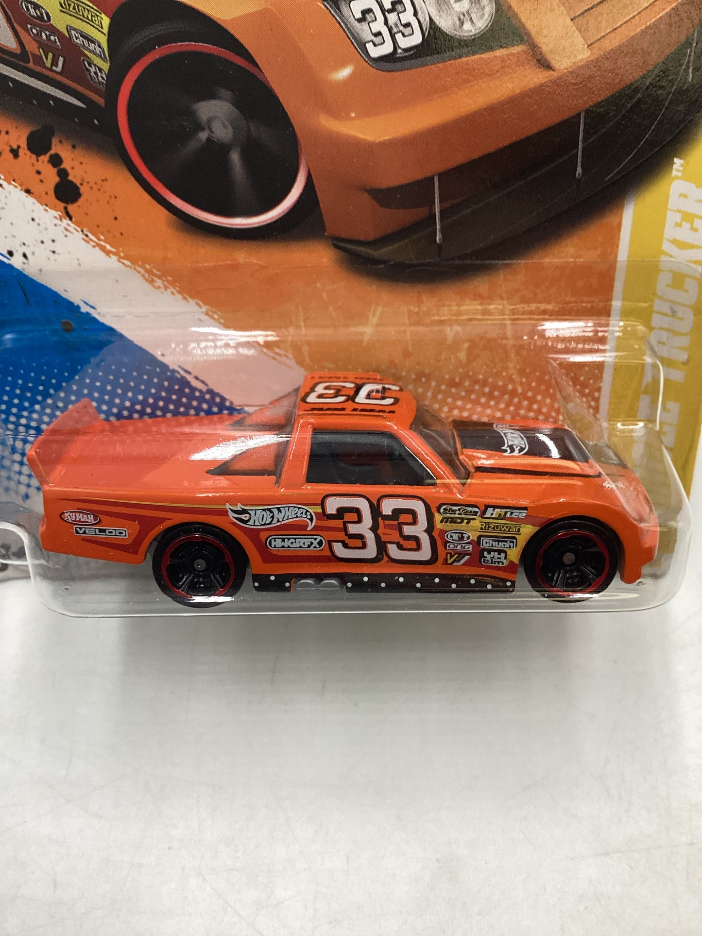 2011 Hot Wheels #46 Circle Tracker Orange 50F