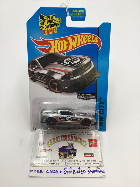 2014 Hot Wheels Zamac 018 #91 12 Ford Mustang Boss 302 Laguna Seca