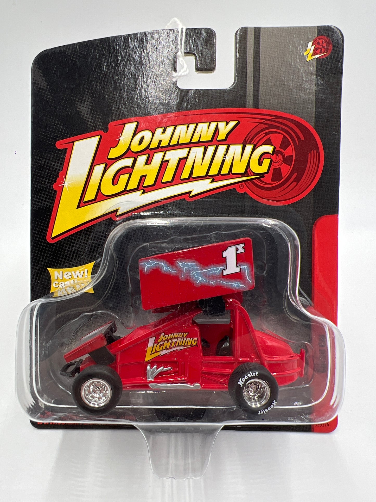 Johnny Lightning Small Card Sprint Car 1x Red 217C