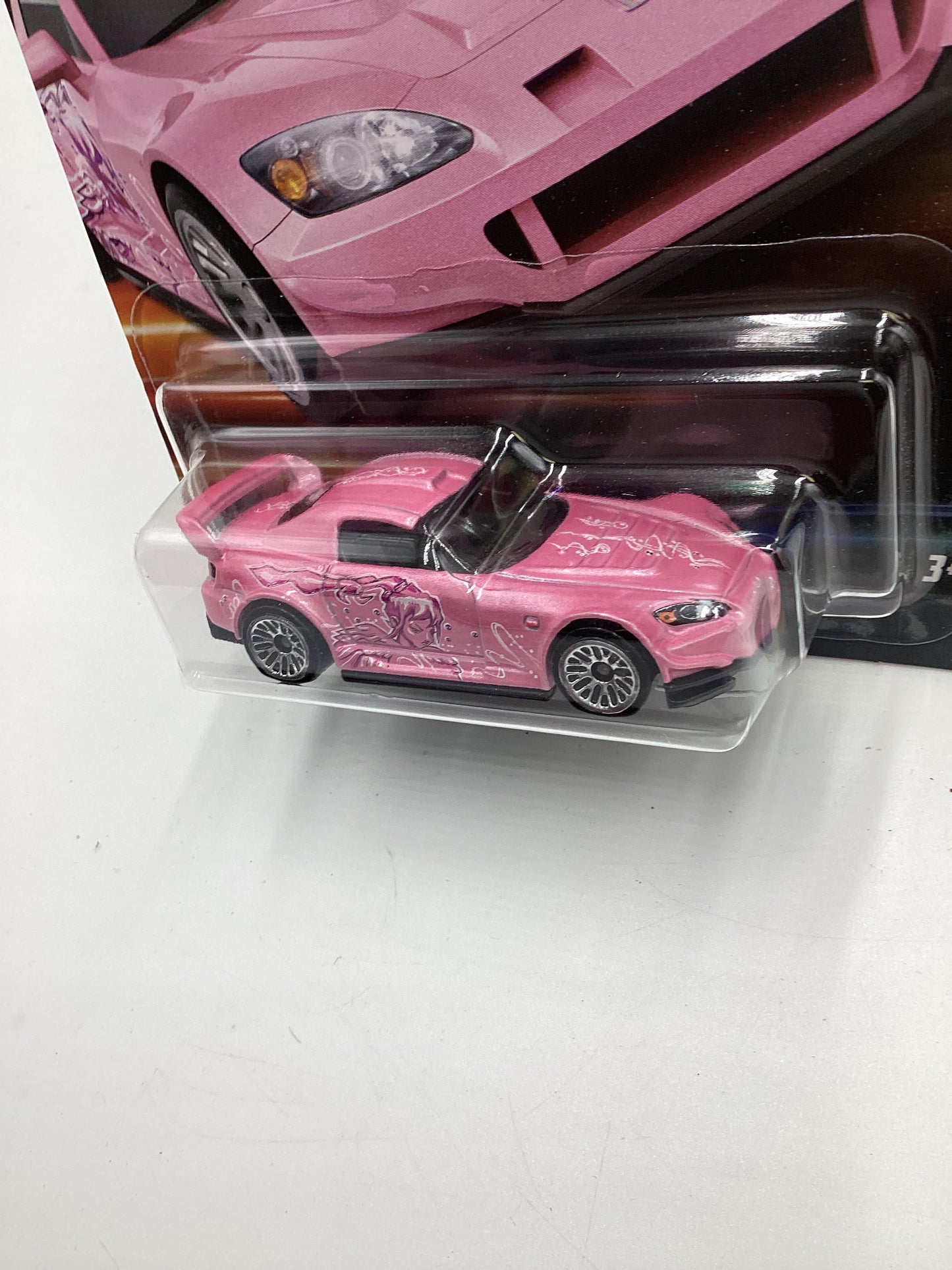 2023 Hot Wheels Fast and Furious Series 3  #2 Honda S2000 Pink W/ protector