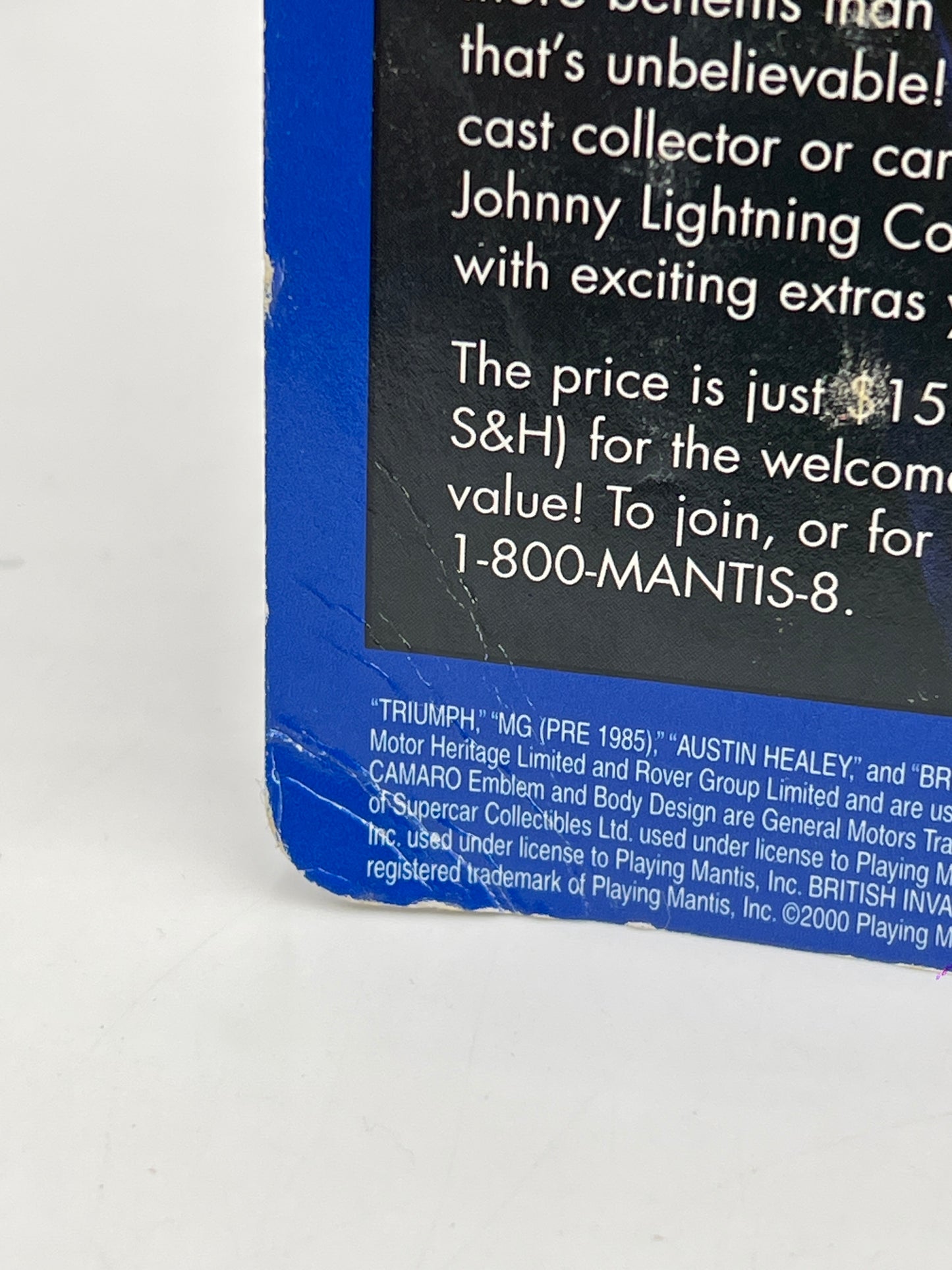 Johnny Lightning British Invasion 1962 Jaguar E-Type Roadster Red 218G