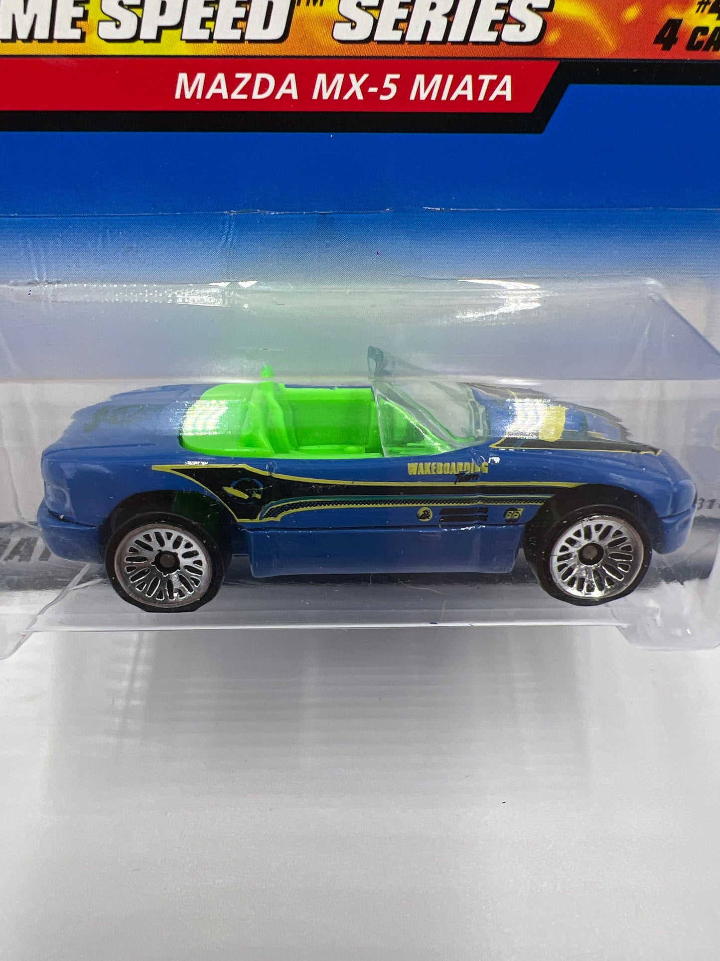 Hot Wheels Collector #968 X-Treme Speed Series Mazda MX-5 Miata Blue 82I