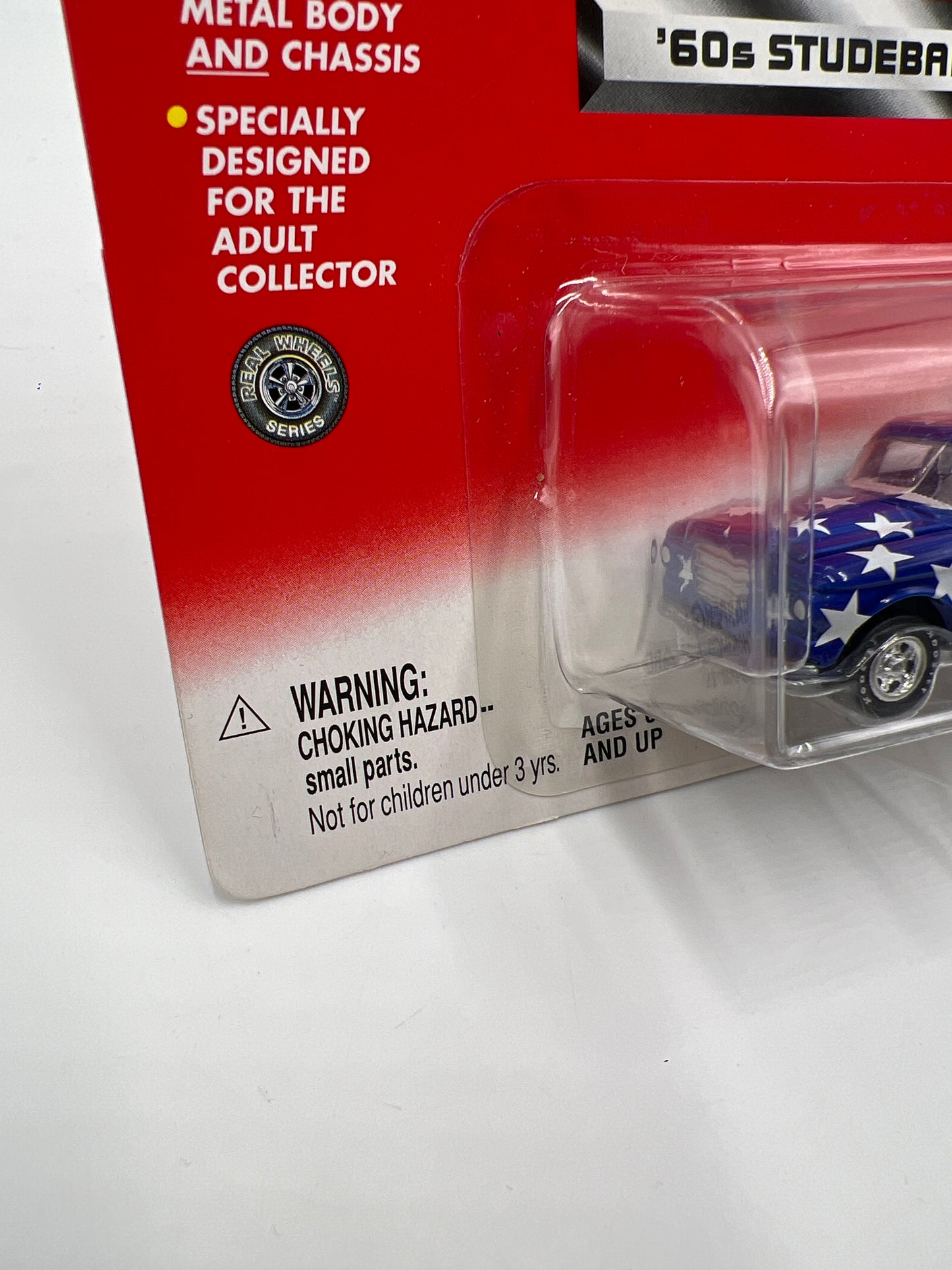 Johnny Lightning JL Collection 60s Studebaker Champ Red/White/Blue 219B
