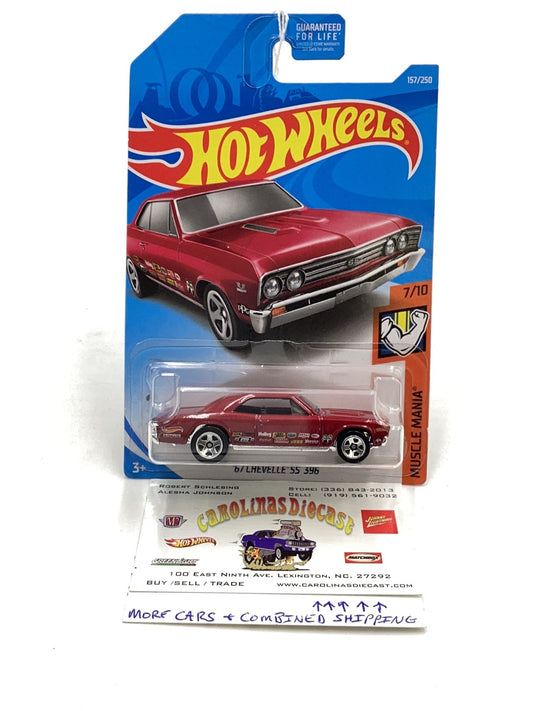 2019 Hot wheels #157 67 Chevelle SS 396 2C