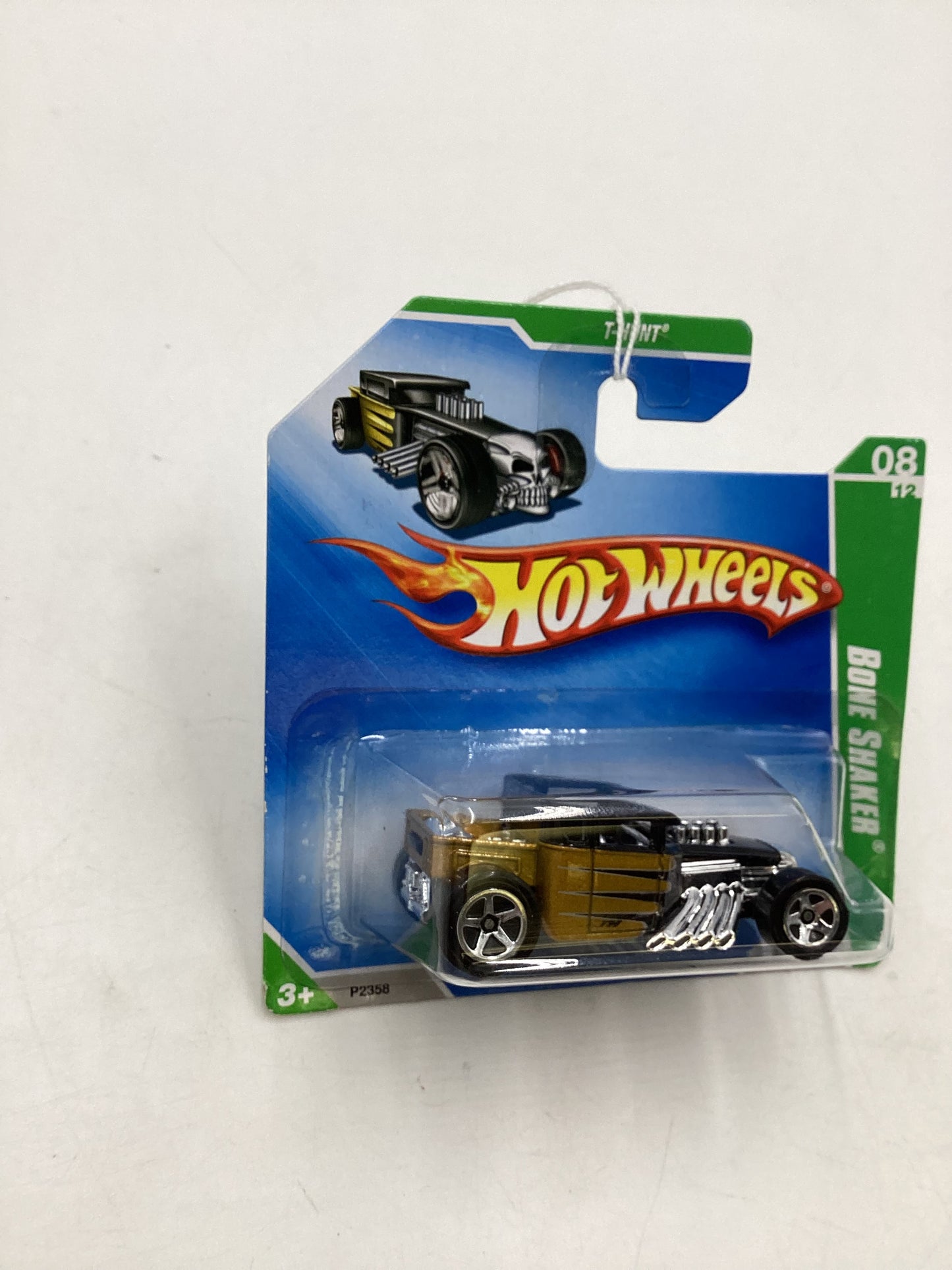 2009 Hot wheels Treasure Hunt #50 Bone Shaker Short Card 277B