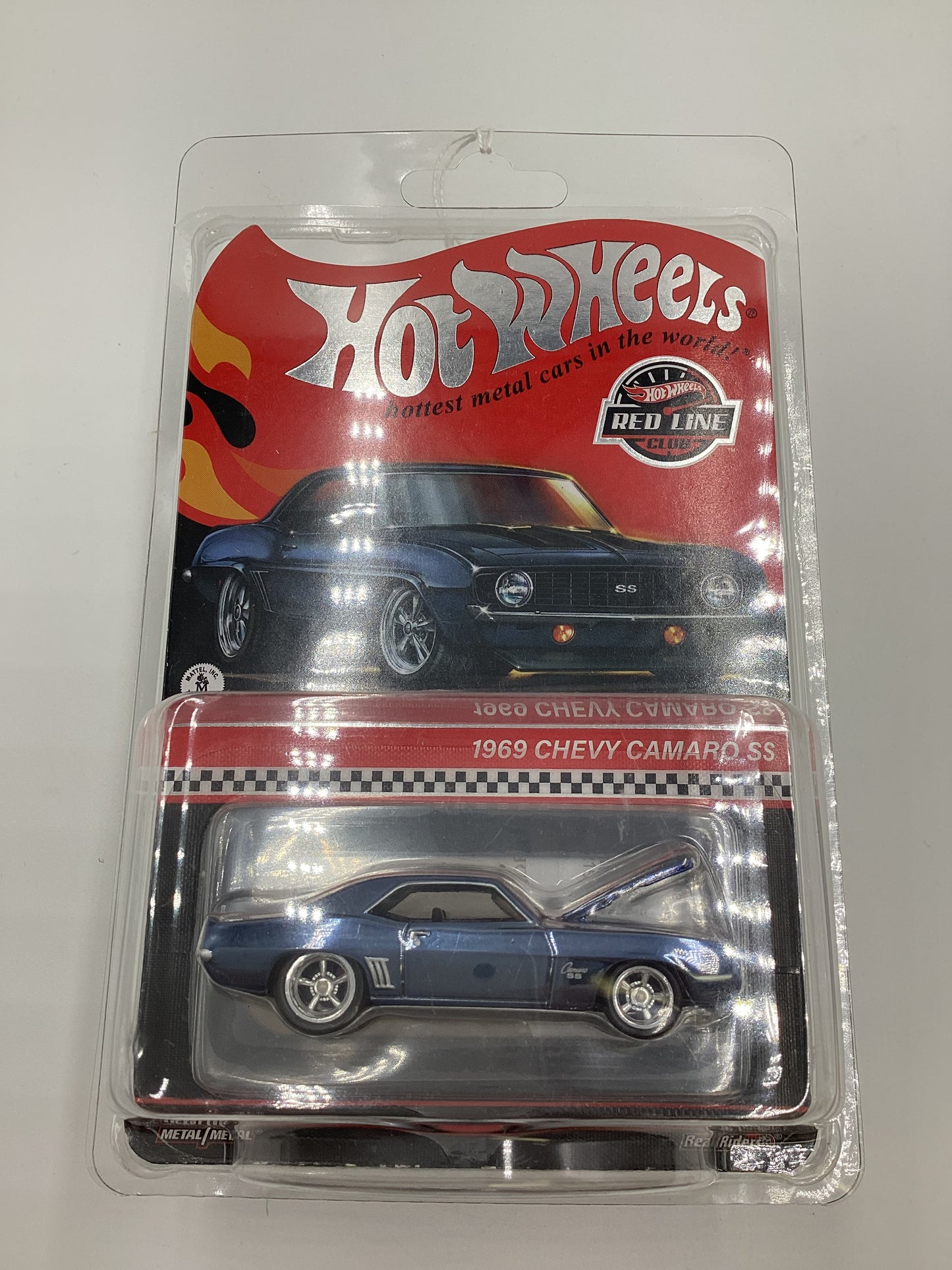 2023 Hot wheels RLC 1969 Chevy Camaro SS Blue with protector
