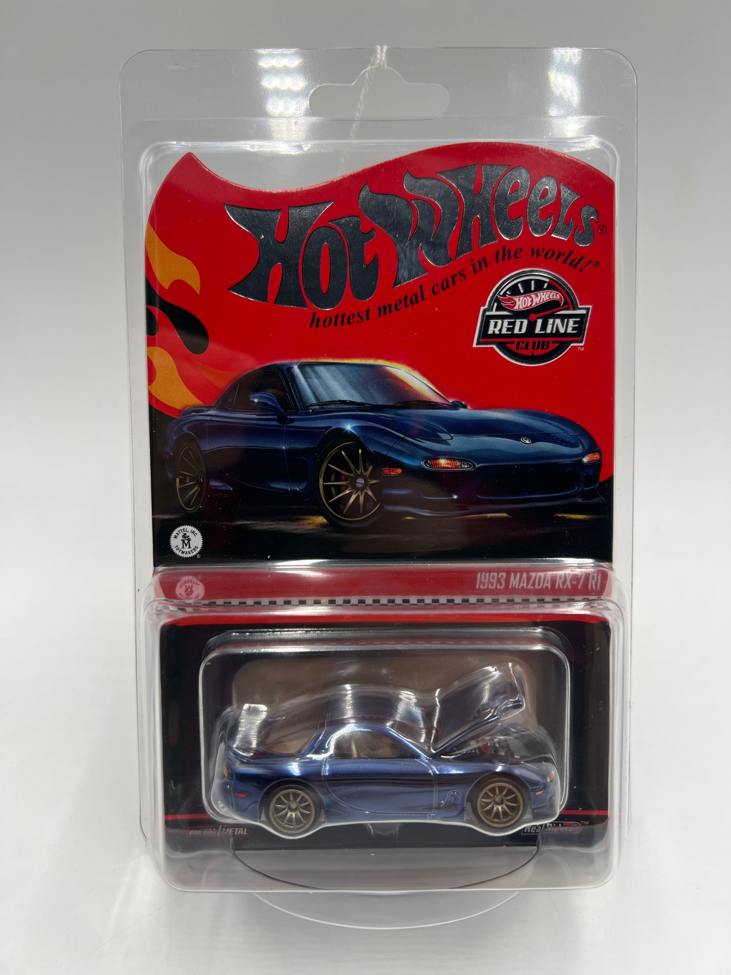 2025 Hot Wheels RLC 1993 Mazda RX-7 R1 Blue W/Protector