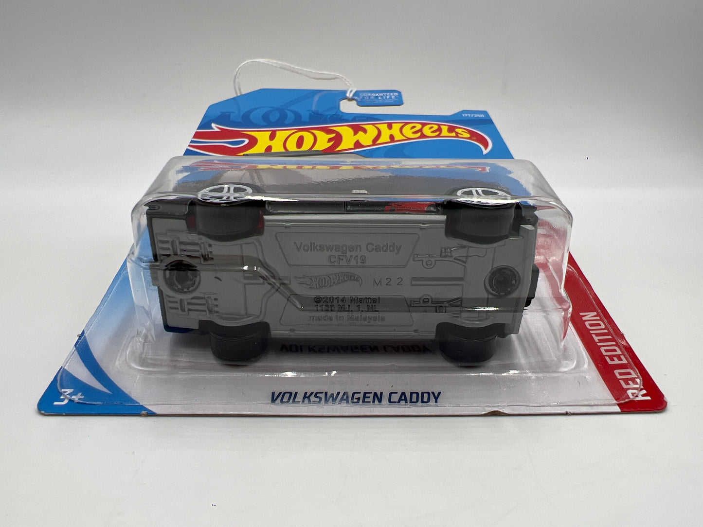 2019 Hot Wheels Target Exclusive Red Edition #177 Volkswagen Caddy Black 144E