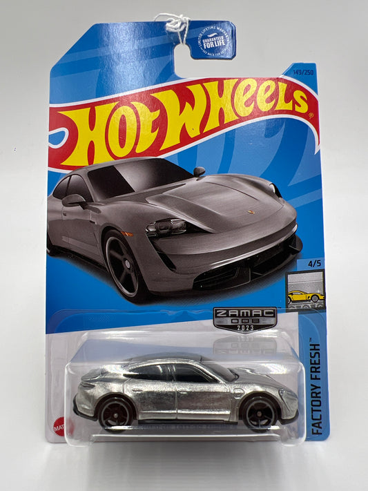 2023 Hot Wheels Walmart Exclusive Zamac 8 #149 Porsche Taycan Turbo S 144C