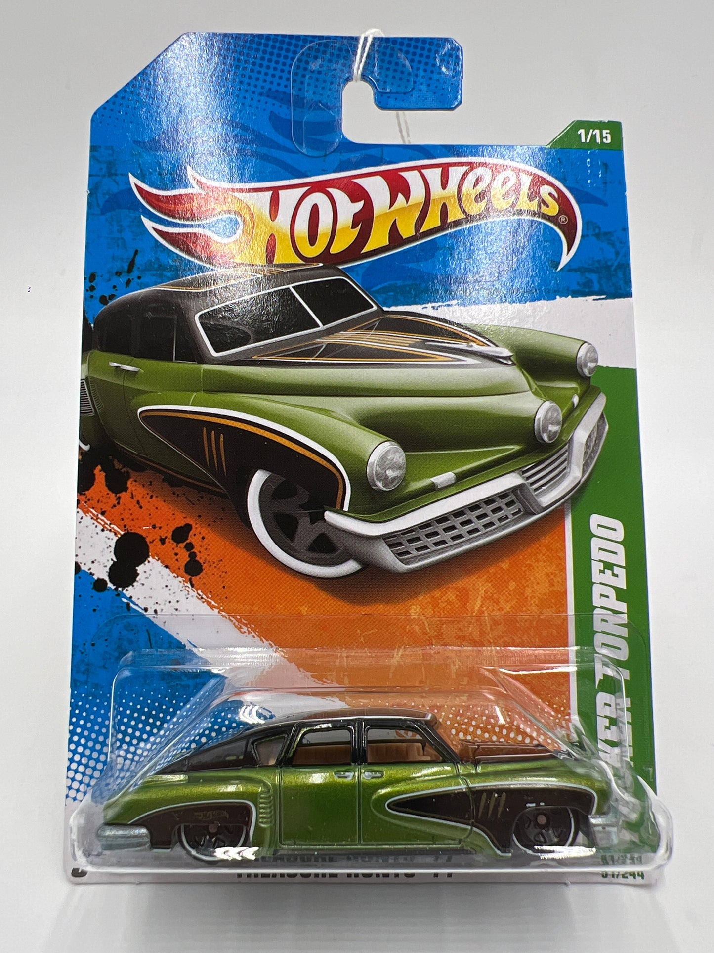 2011 Hot Wheels Treasure Hunts #51 Tucker Torpedo Green/Black 277J