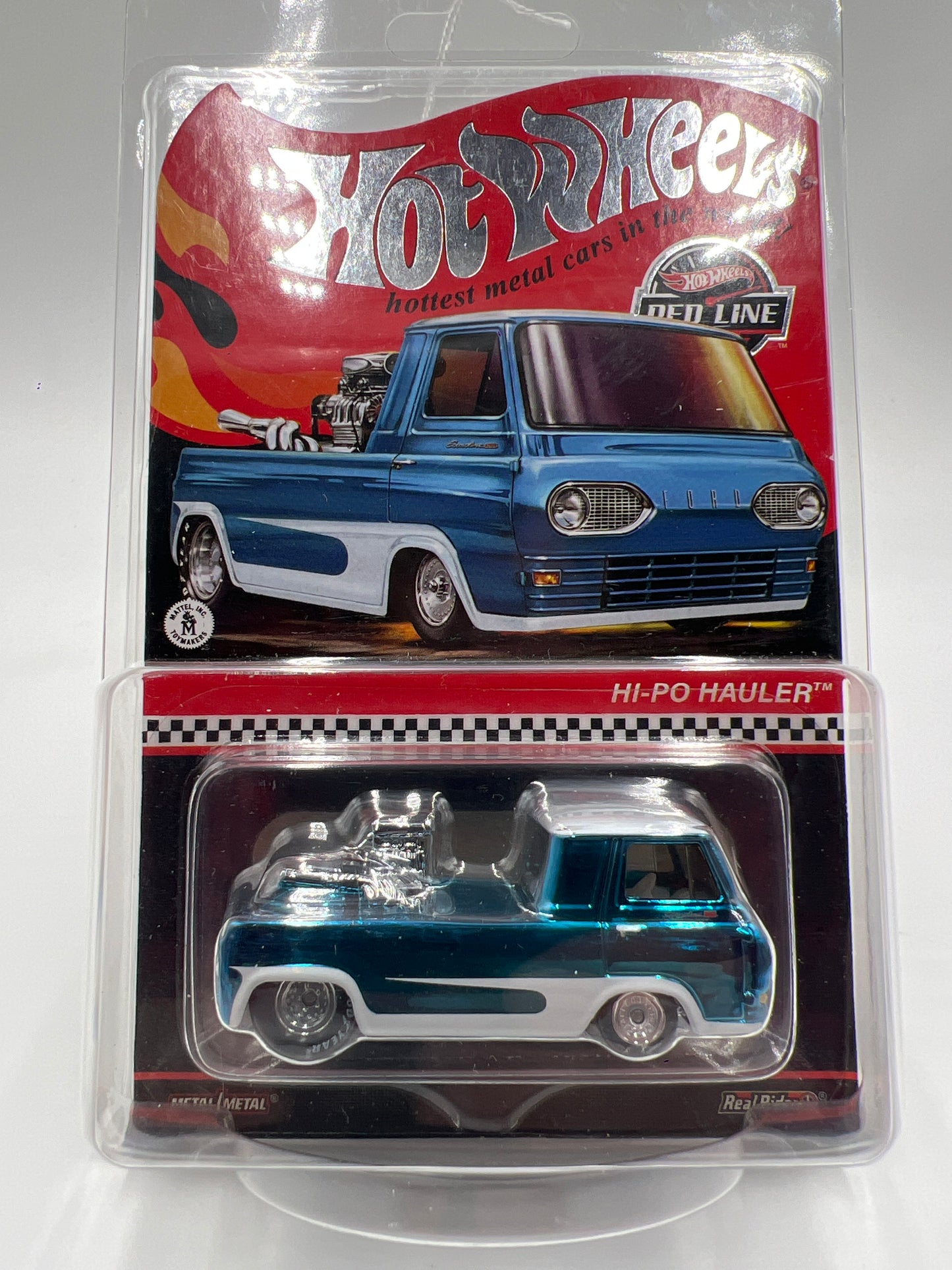 Hot Wheels RLC #23882/30000 Hi-Po Hauler Blue W/Protector