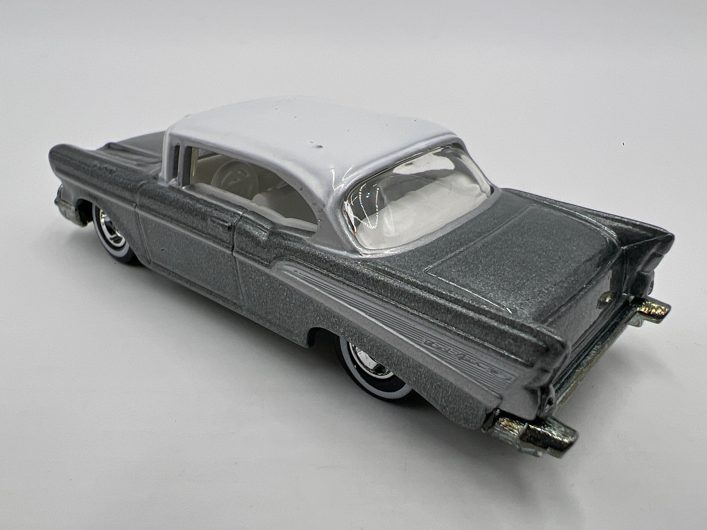 Hot Wheels 1/64 Premium Ultra Hots 57 Chevy Bel Air Gray Loose