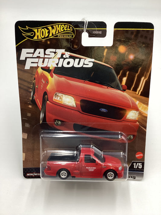 2024 Hot wheels Gold Label Fast and Furious #1 Ford F-150 SVT Lightning Red 249D