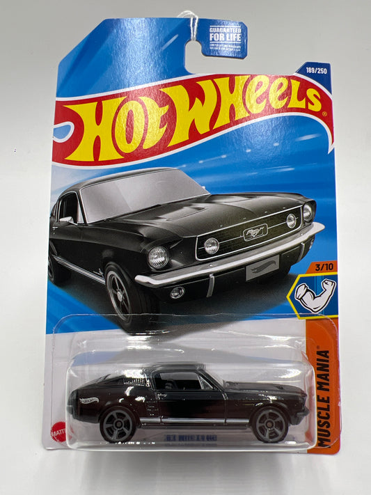 2025 Hot Wheels J Case Muscle Mania #189 67 Mustang Black 21B