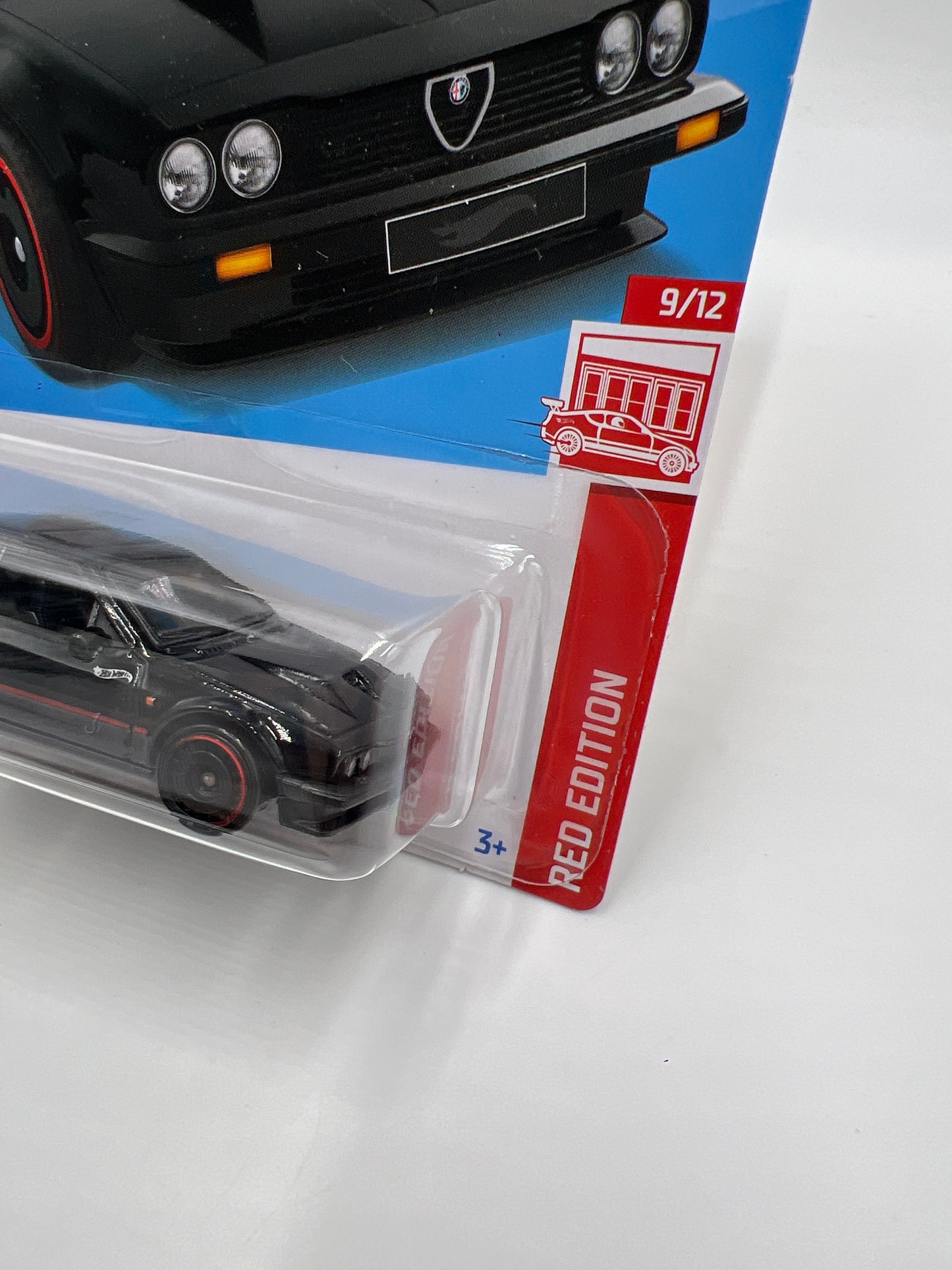 2024 Hot Wheels Target Exclusive Red Edition #98 Alfa Romeo GTV6 3.0 Black see description 148G