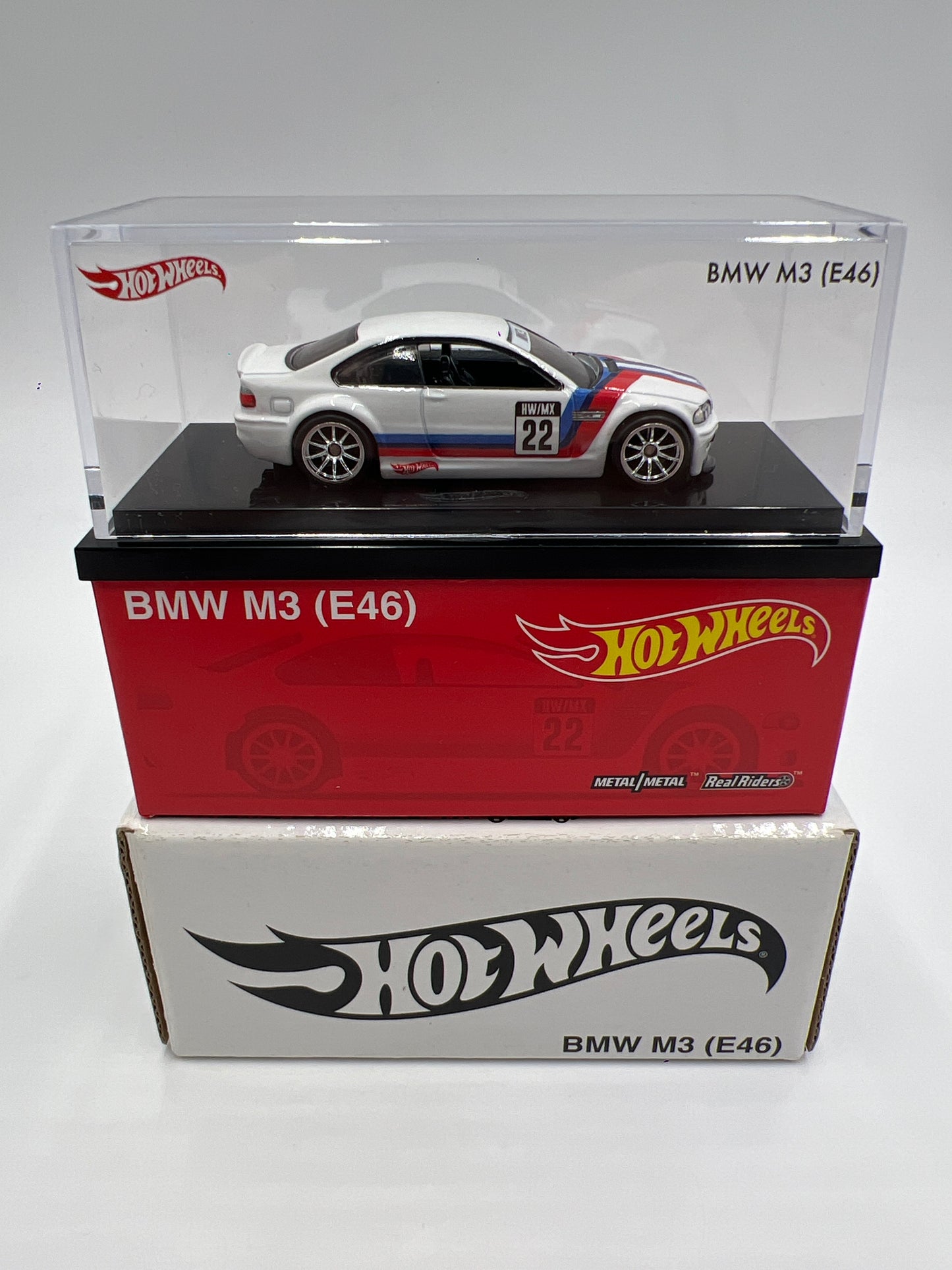 2022 Hot Wheels Salon Mexico Convention BMW M3 E46 White