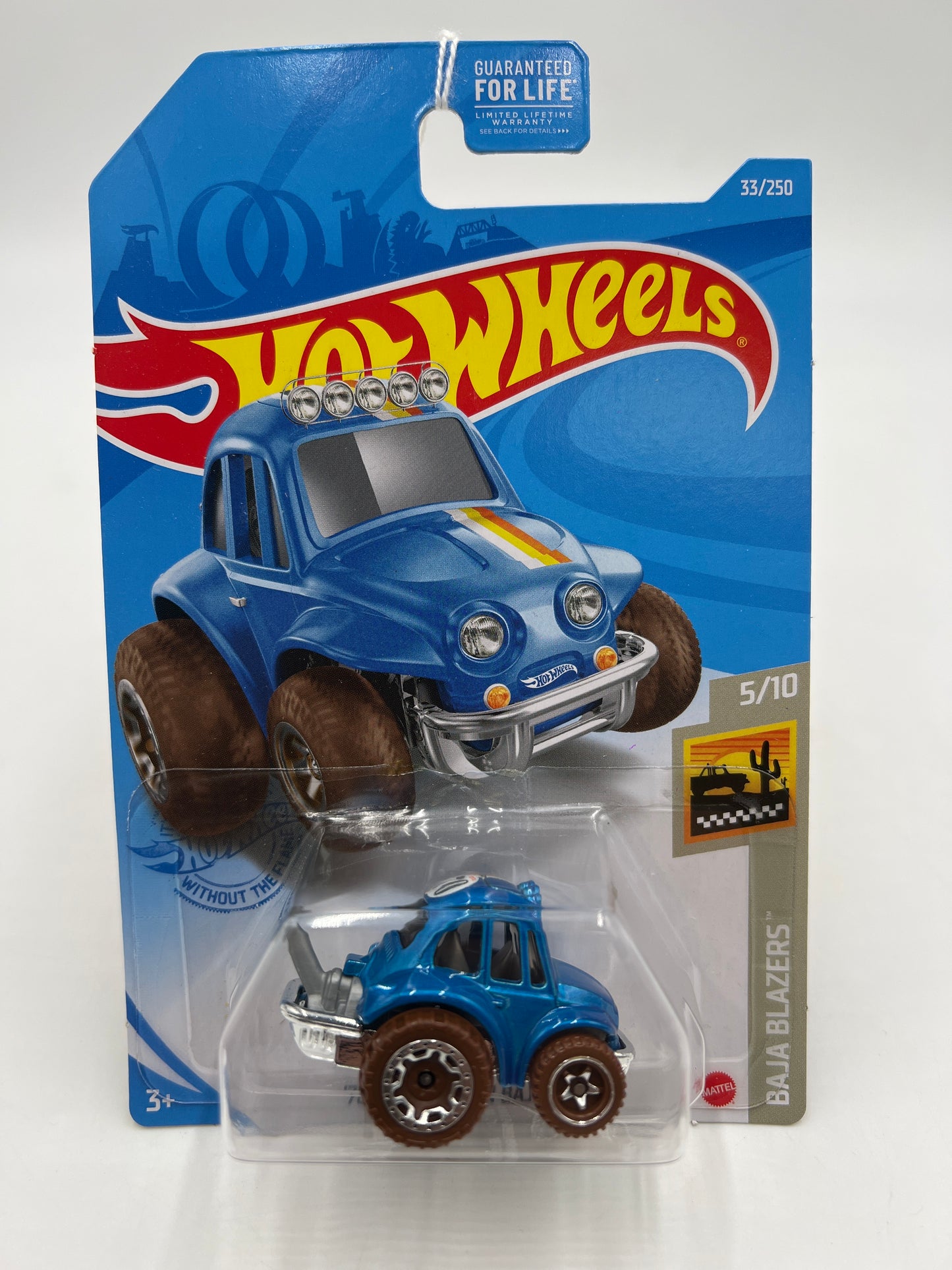 2021 Hot Wheels HW Baja Blazers #33 70 Volkswagen Baja Bug Blue 97A