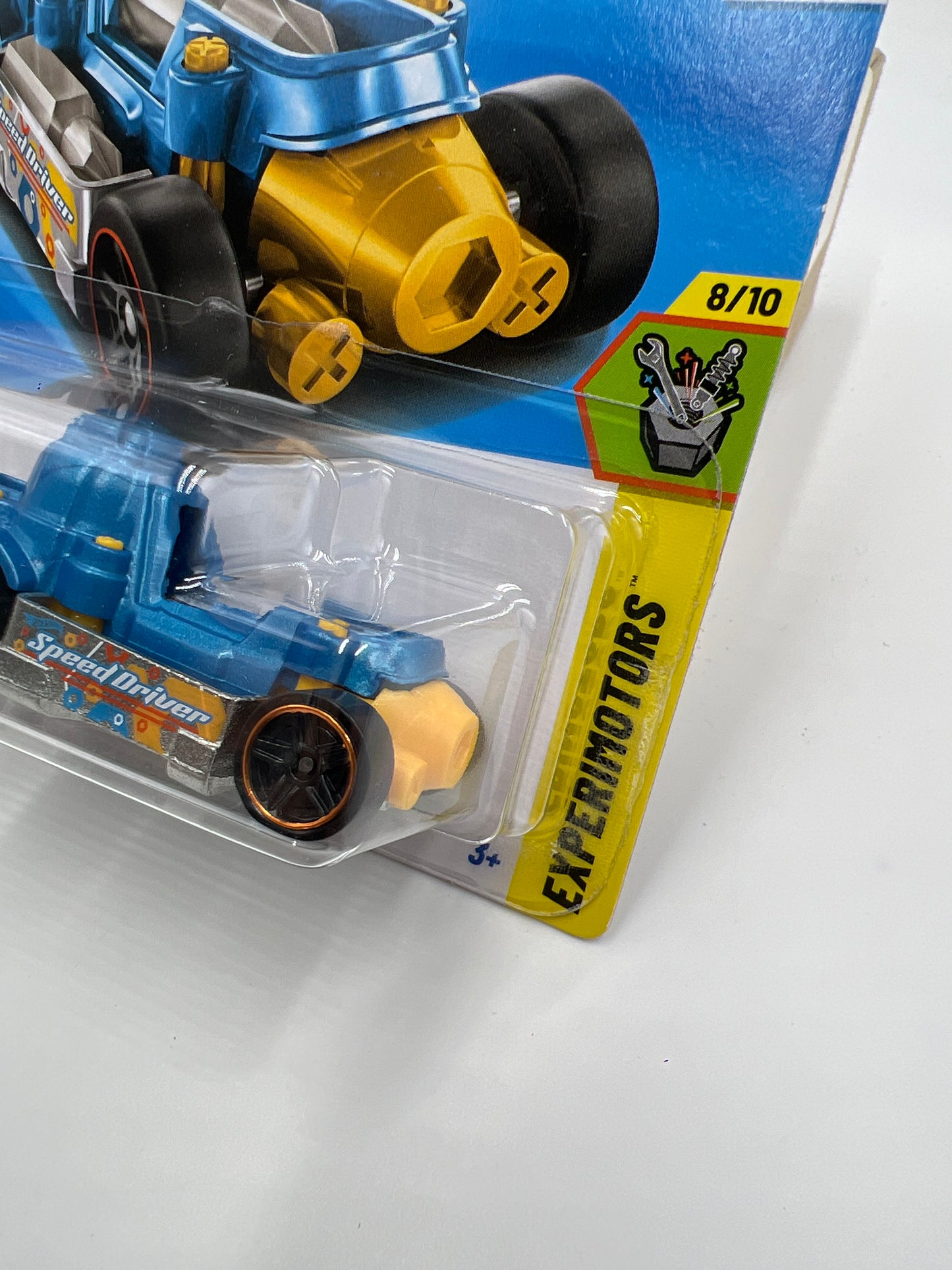 2025 Hot Wheels L Case Experimotors #206 Speed Driver Blue 116F