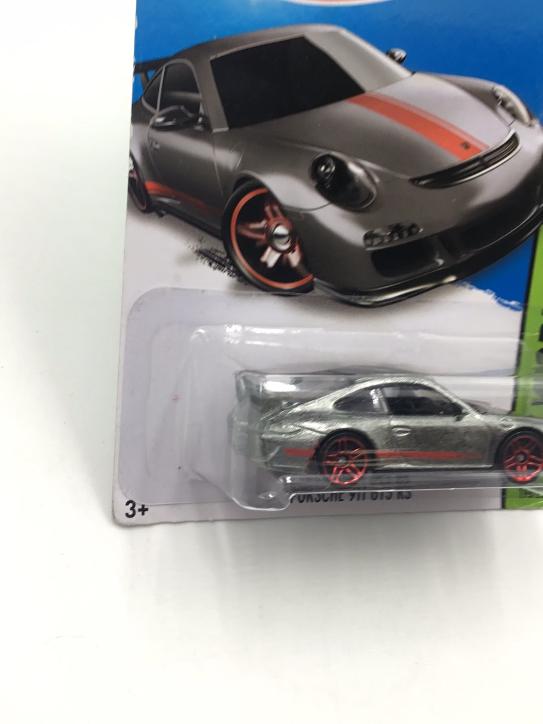 2015 Hot Wheels #196 Porsche 911 GT3 RS Zamac