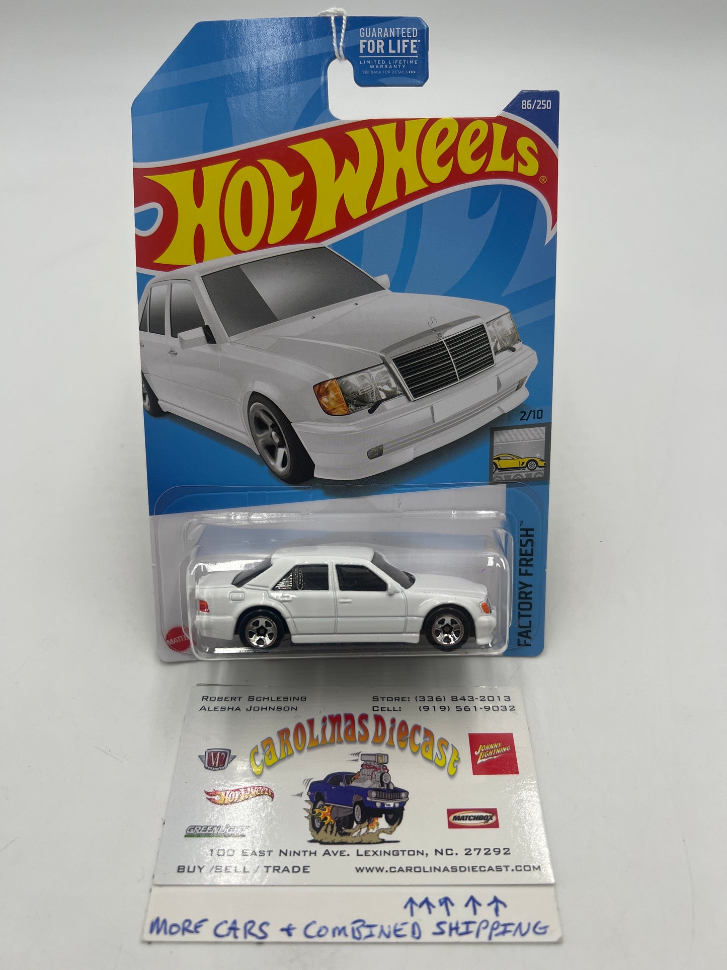 2022 Hot Wheels #86 Mercedes-Benz 500 E Dollar General Exclusive 240A