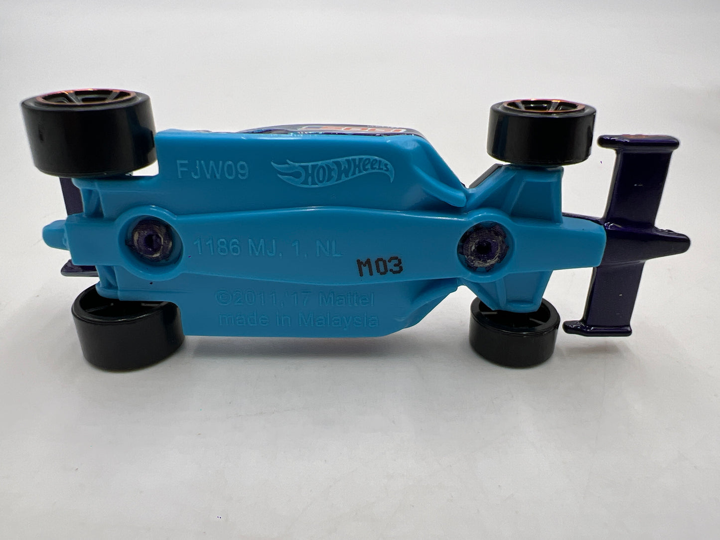 2019 Hot Wheels Mystery Models Series 2 #12 Indy 500 Oval Purple