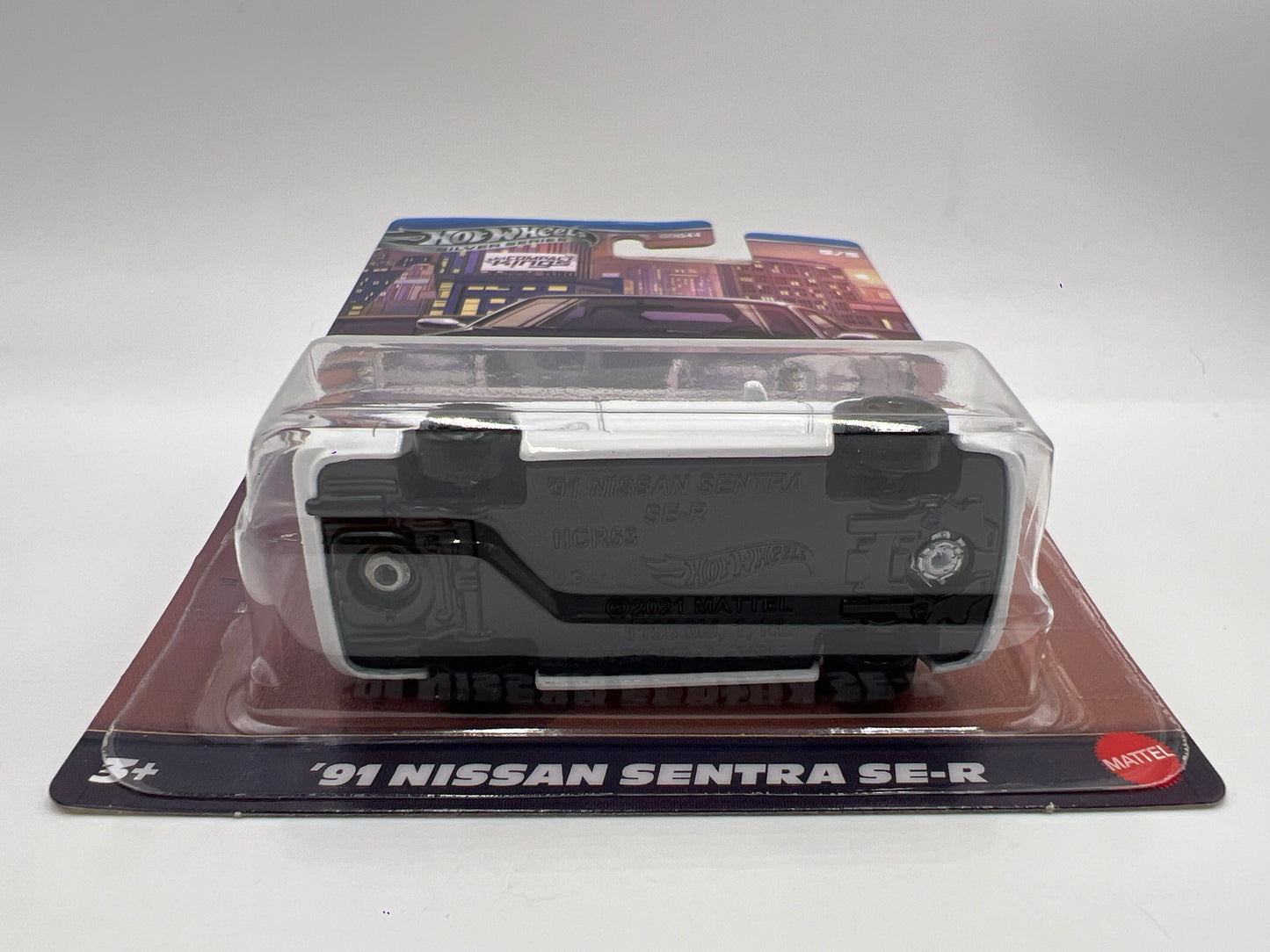 2025 Hot Wheels Silver Series Compact Kings #5 91 Nissan Sentra SE-R White 161A