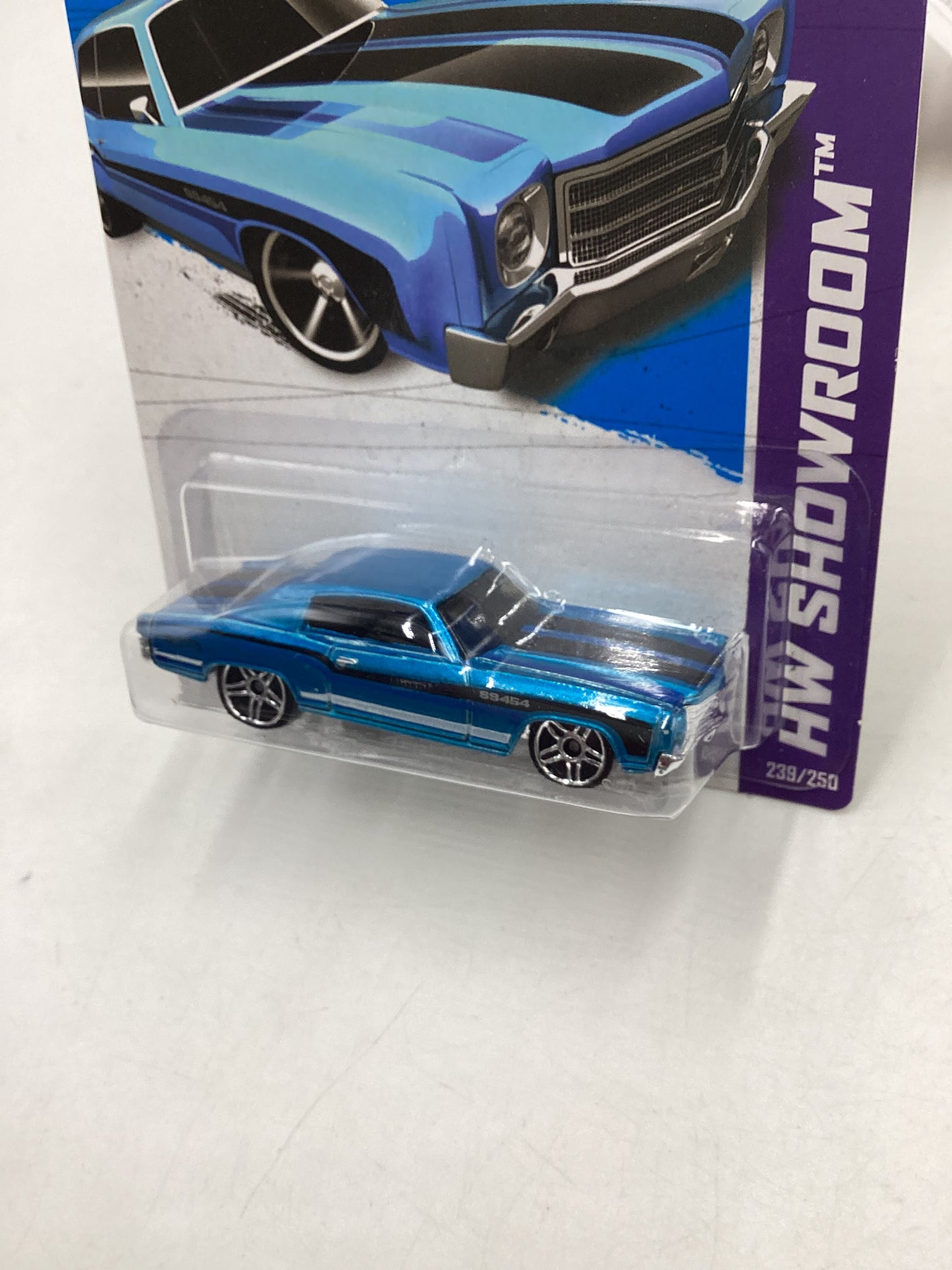 2013 Hot Wheels #239 70 Monte Carlo Blue 6C