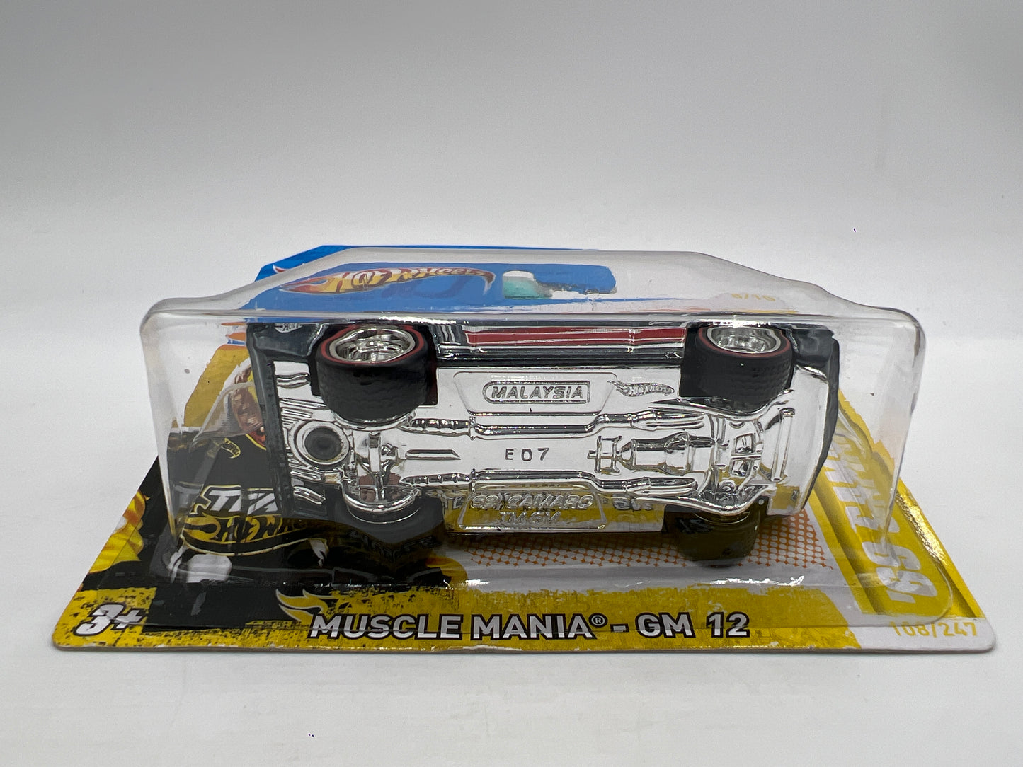 2012 Hot Wheels Target Exclusive Super Treasure Hunt #108 69 Camaro Short Card W/Protector VHTF