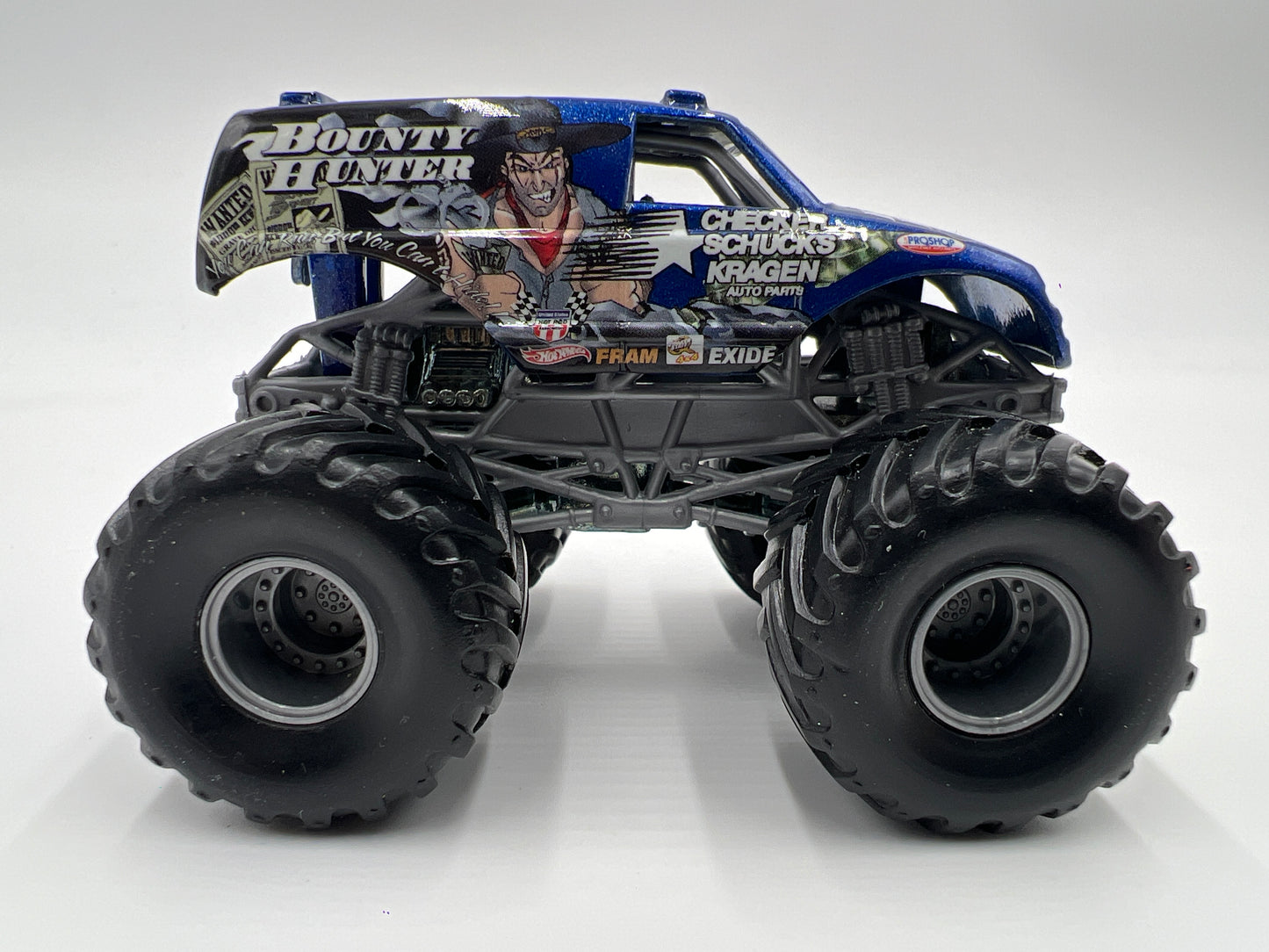 Hot Wheels 1:64 Monster Jam Small Wheel/Metal Base Bounty Hunter Loose