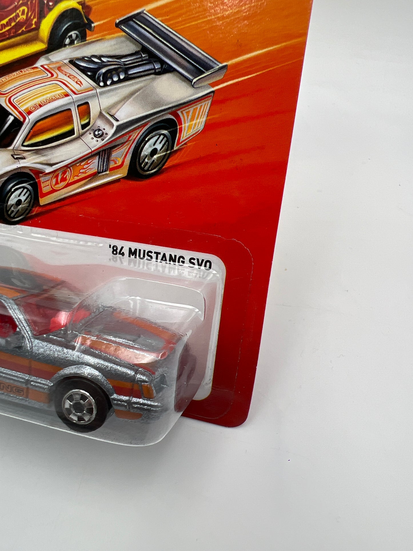 Hot Wheels Target Exclusive The Hot Ones 84 Mustang SVO Silver W/Protector