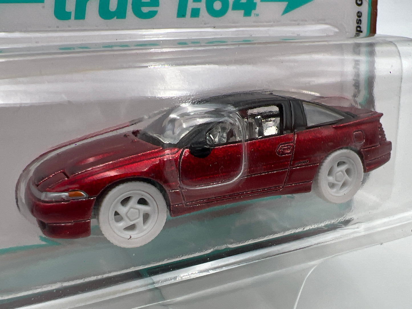 Auto World Import Legends Release 2 Version A Ultra Red CHASE 1991 Mitsubishi Eclipse GSX Red