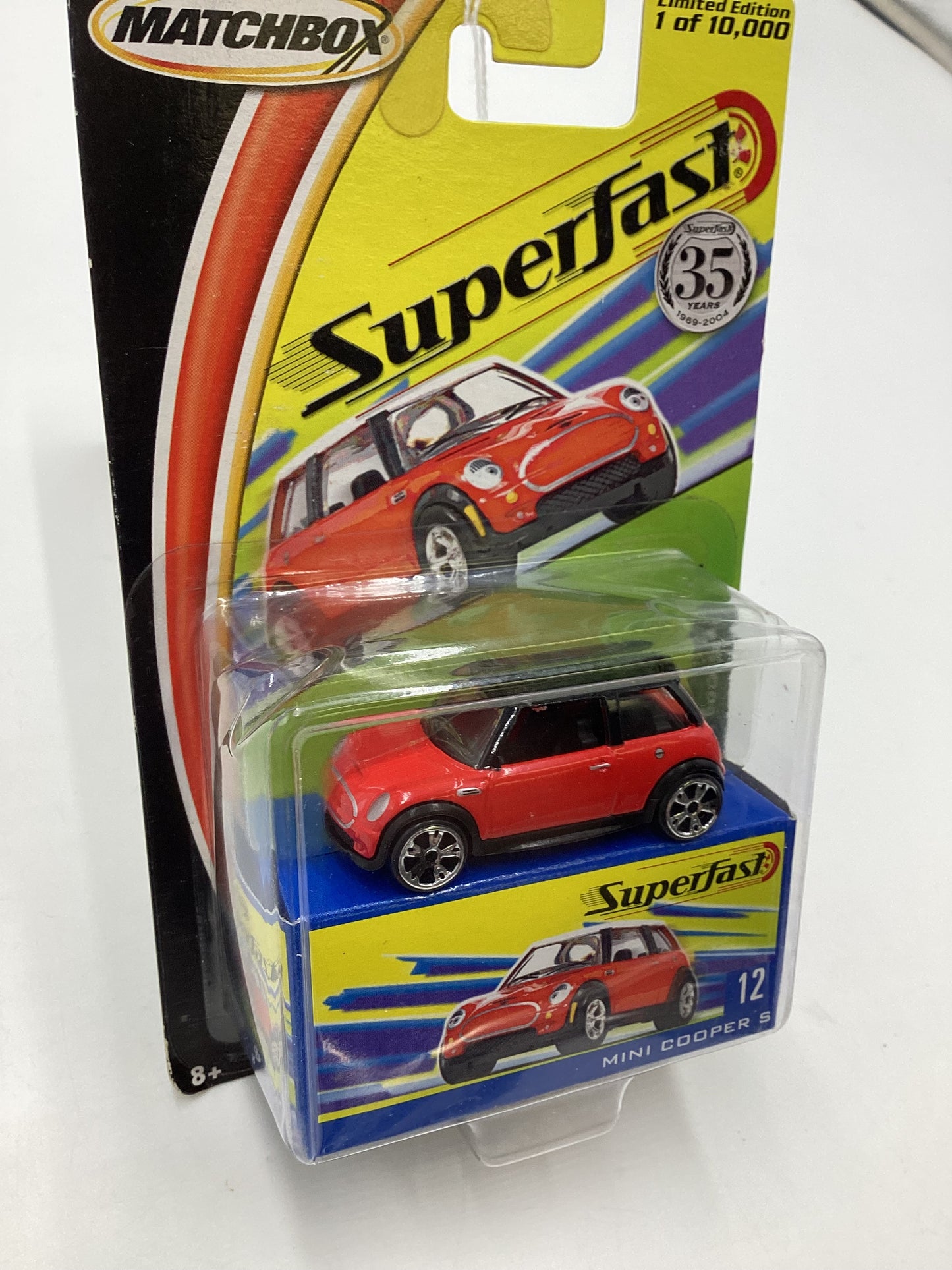 Matchbox 2004 Superfast #12 Mini Cooper S Red 172i