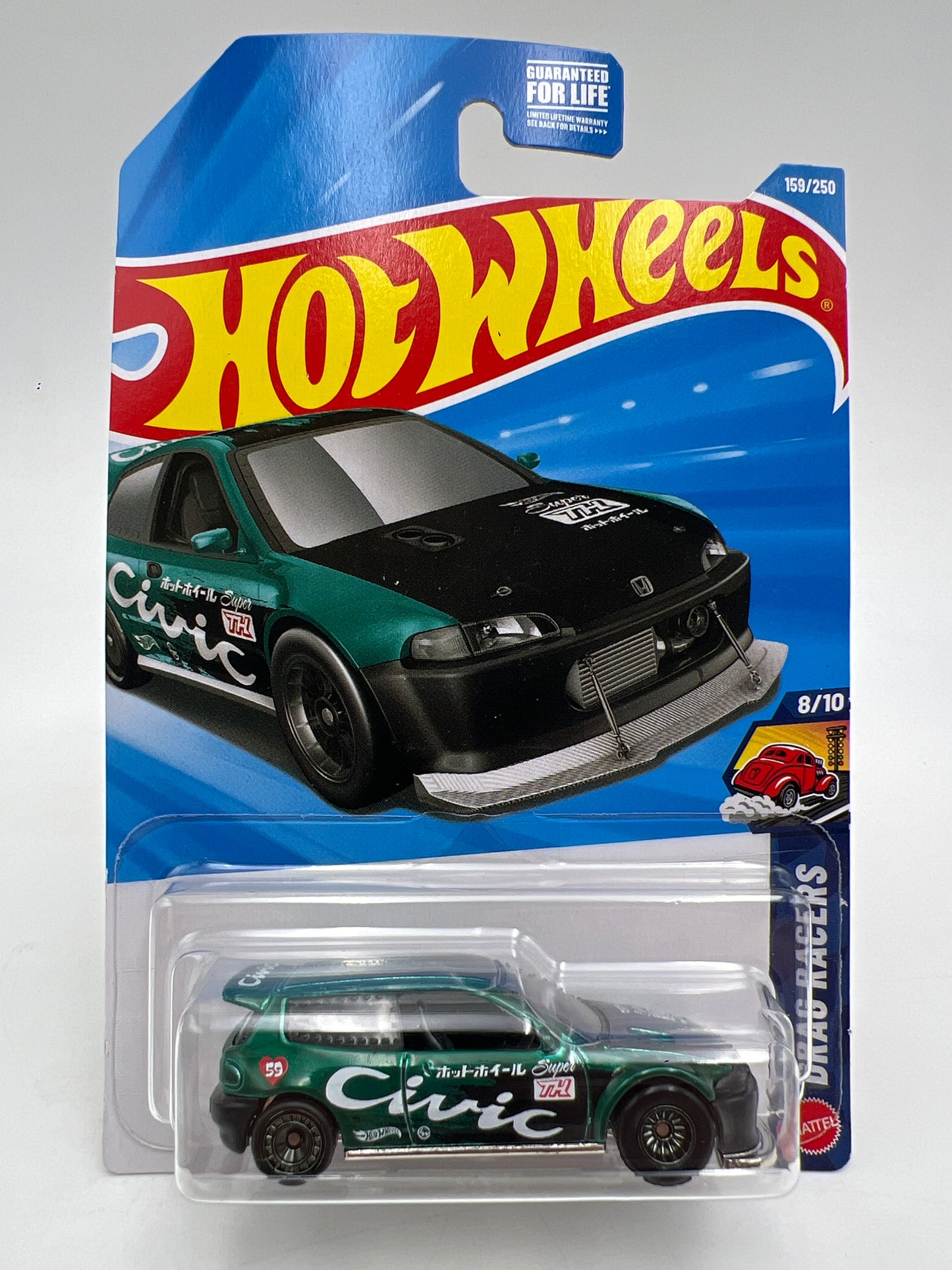 2026 Hot Wheels F Case Super Treasure Hunt #159 Honda Civic Custom W/Protector 2