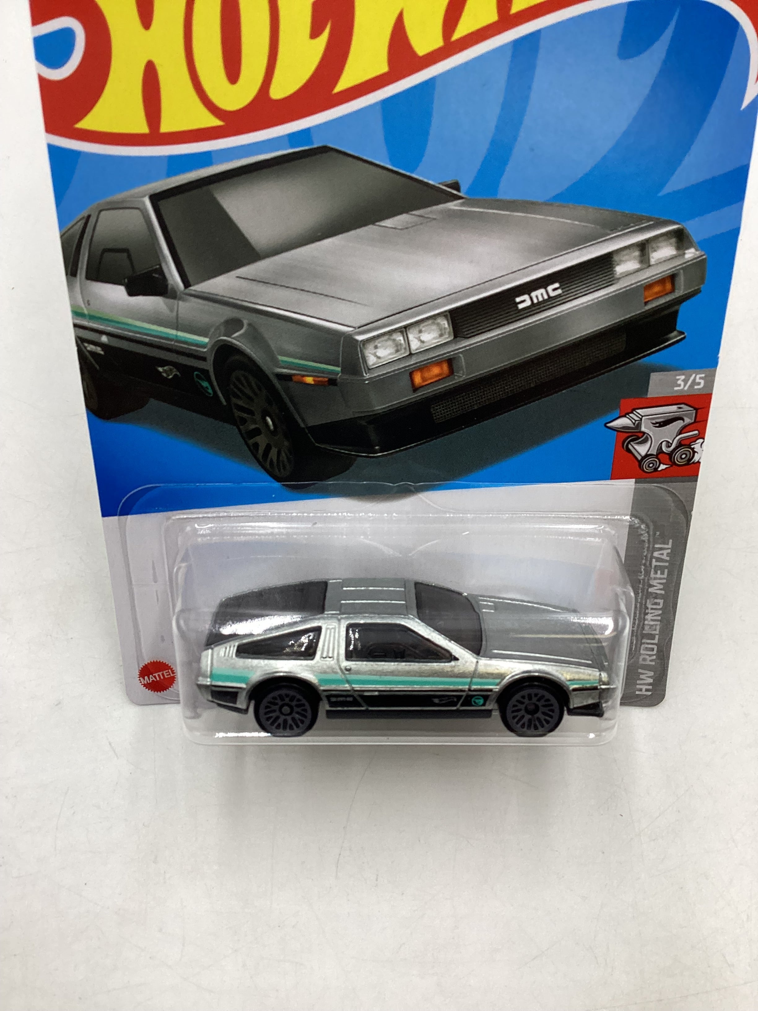 2024 Hot Wheels #236 DMC Delorean Treasure Hunt N Case 273E