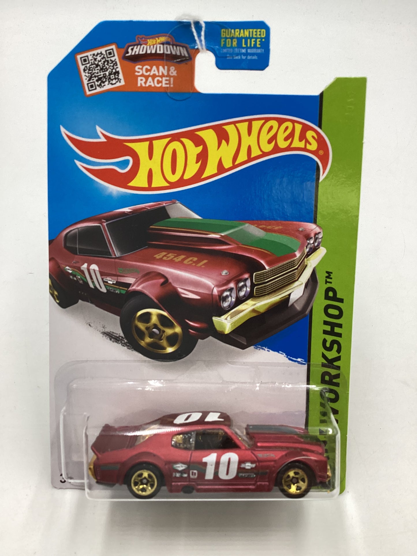 2015 Hot Wheels Workshop #194 70 Chevy Chevelle Satin Red 11H