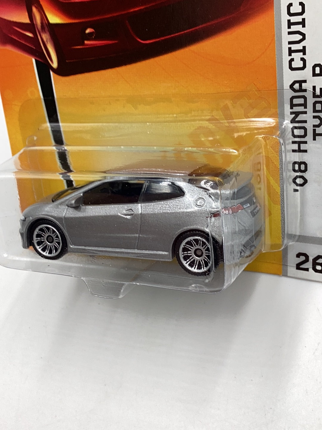 Matchbox #26 08 Honda Civic Type R silver 210A