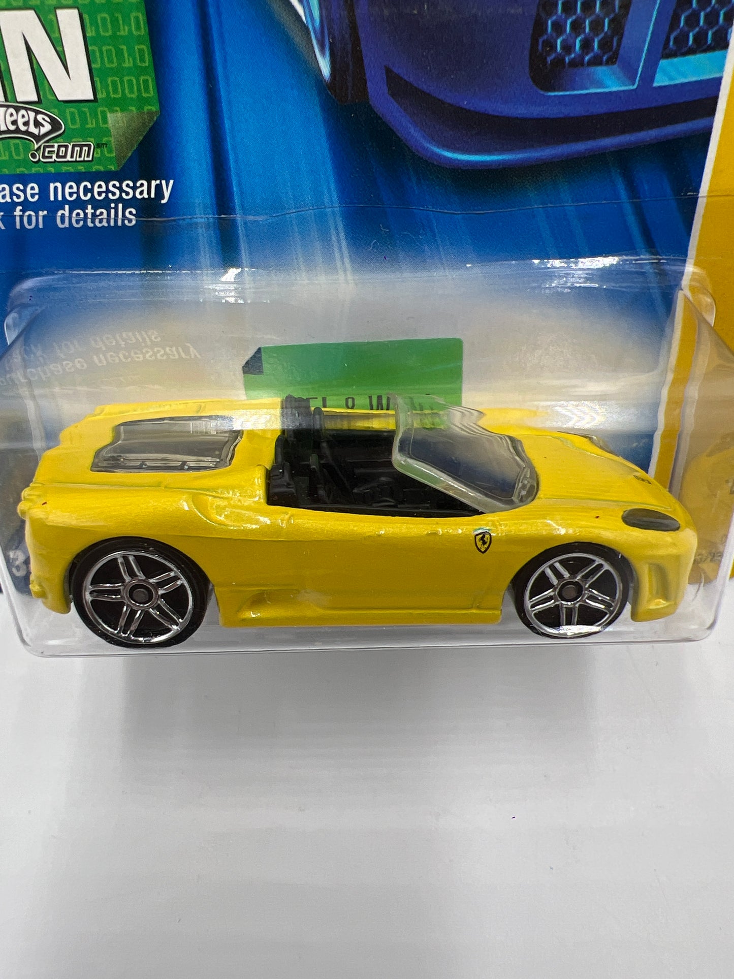 2006 Hot Wheels New Models #033 Ferrari F430 Spider Yellow