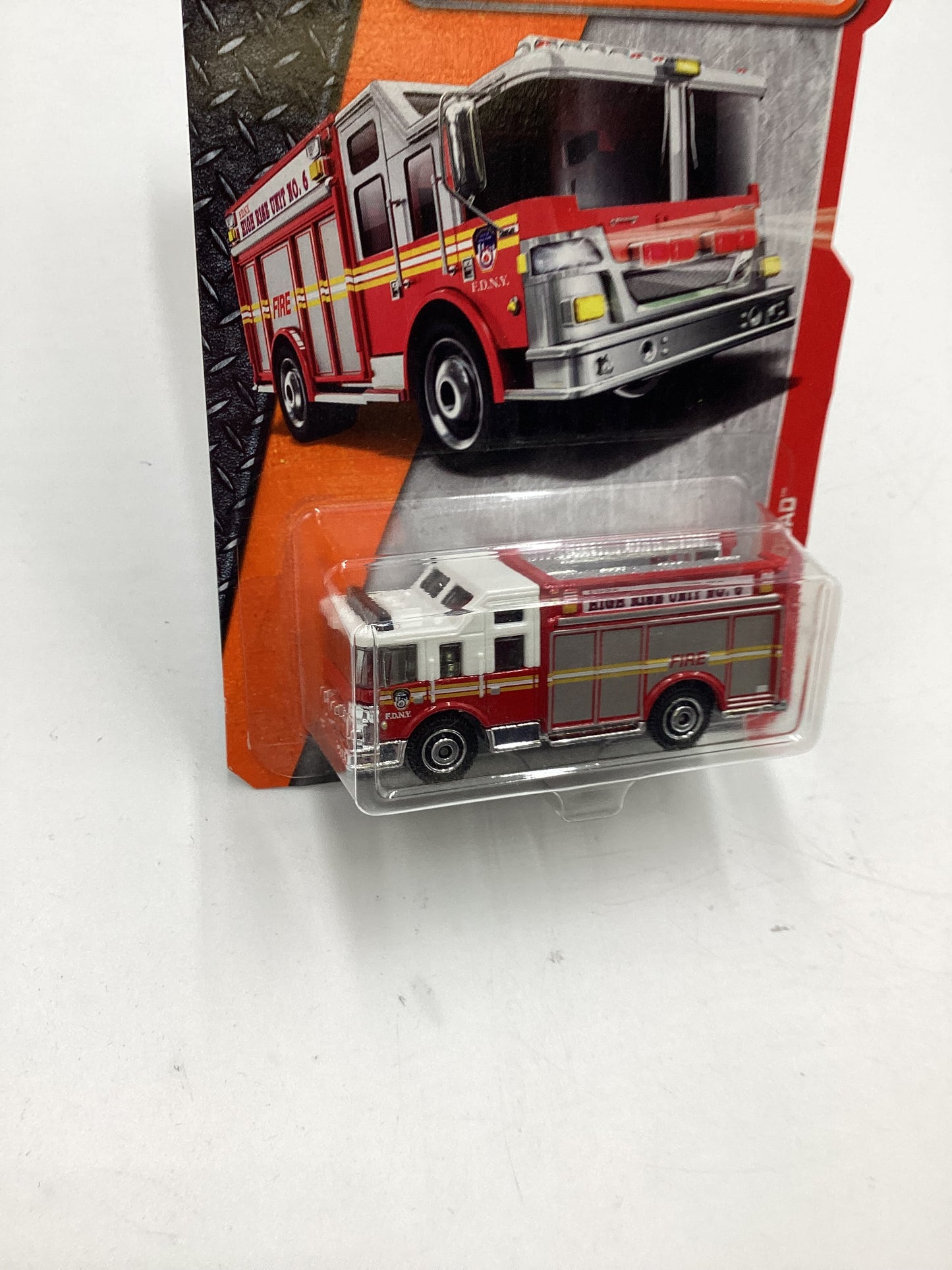 2011 Matchbox #87 MB MBX Heroic Rescue Hazard Squad FDNY High Rise Unit