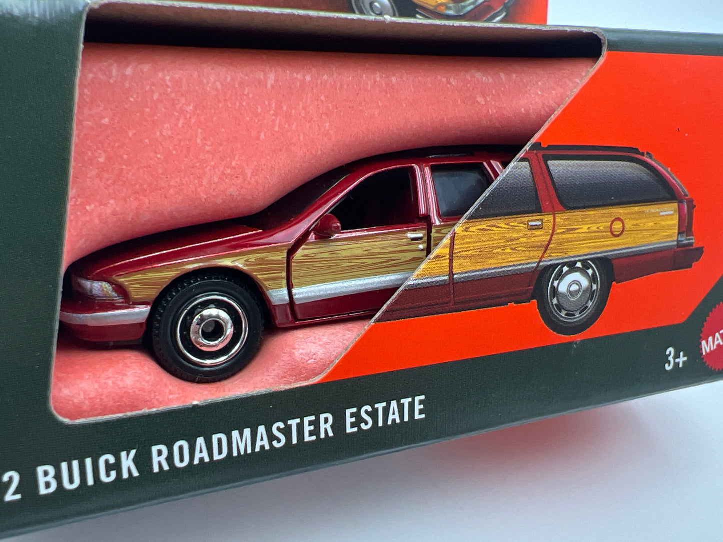 2026 Matchbox Moving Parts #28 1992 Buick Roadmaster Estate Red