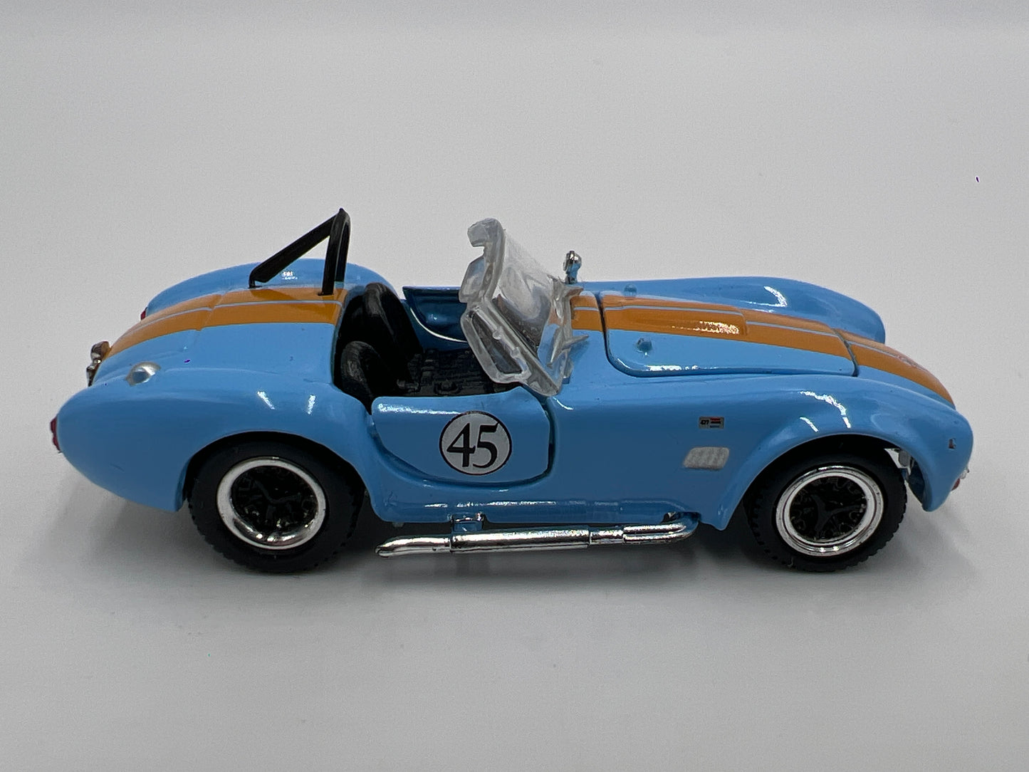 2010 Shelby Collectibles 1/64 10 Car Set Exclusive 1/5000 Loose Shelby Cobra 427 S/C Light Blue/Orange