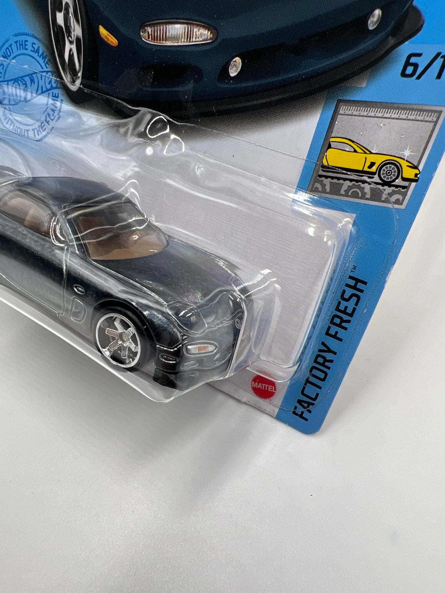 2021 Hot Wheels Super Treasure Hunt #88 95 Mazda RX-7 Black W/Protector